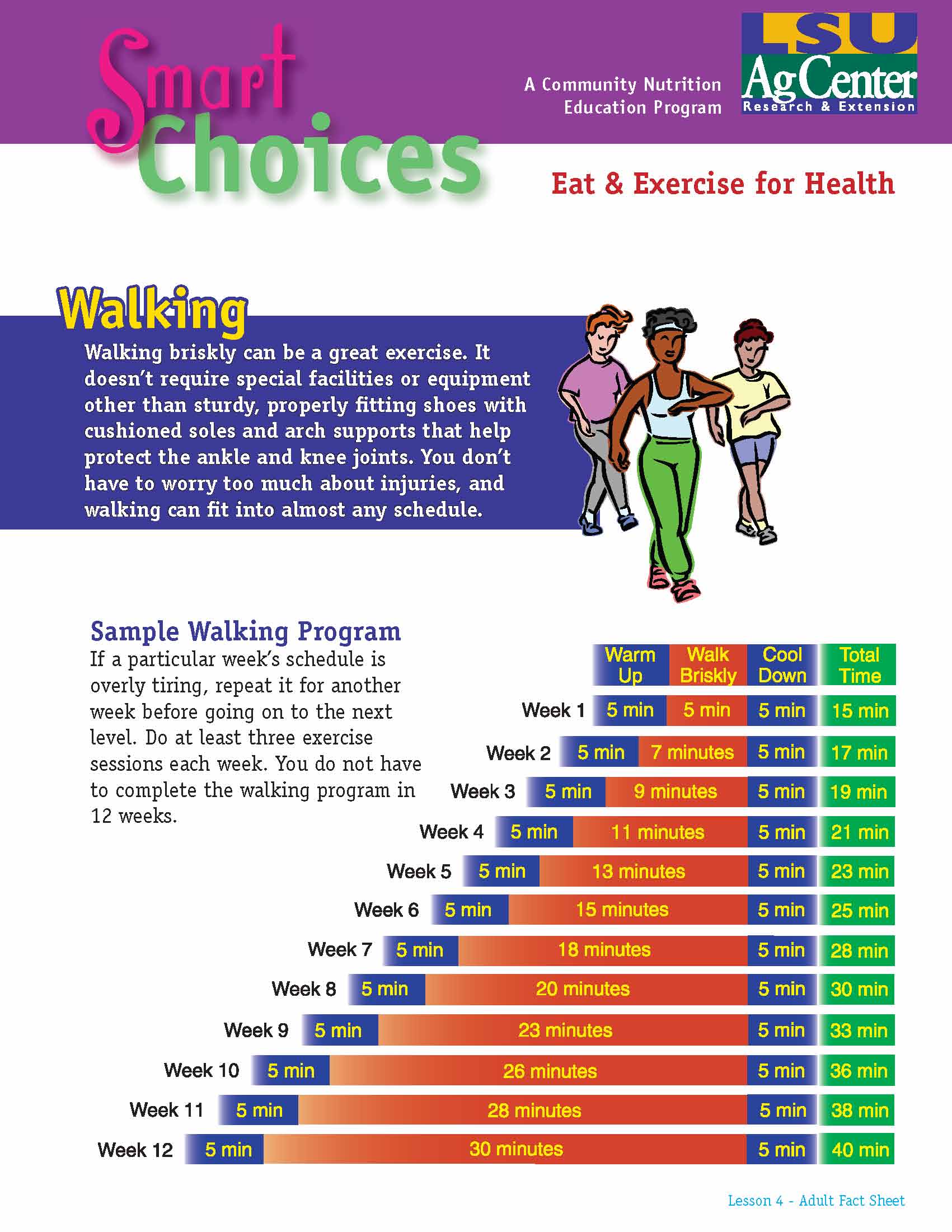 Smart Choices:  Walking