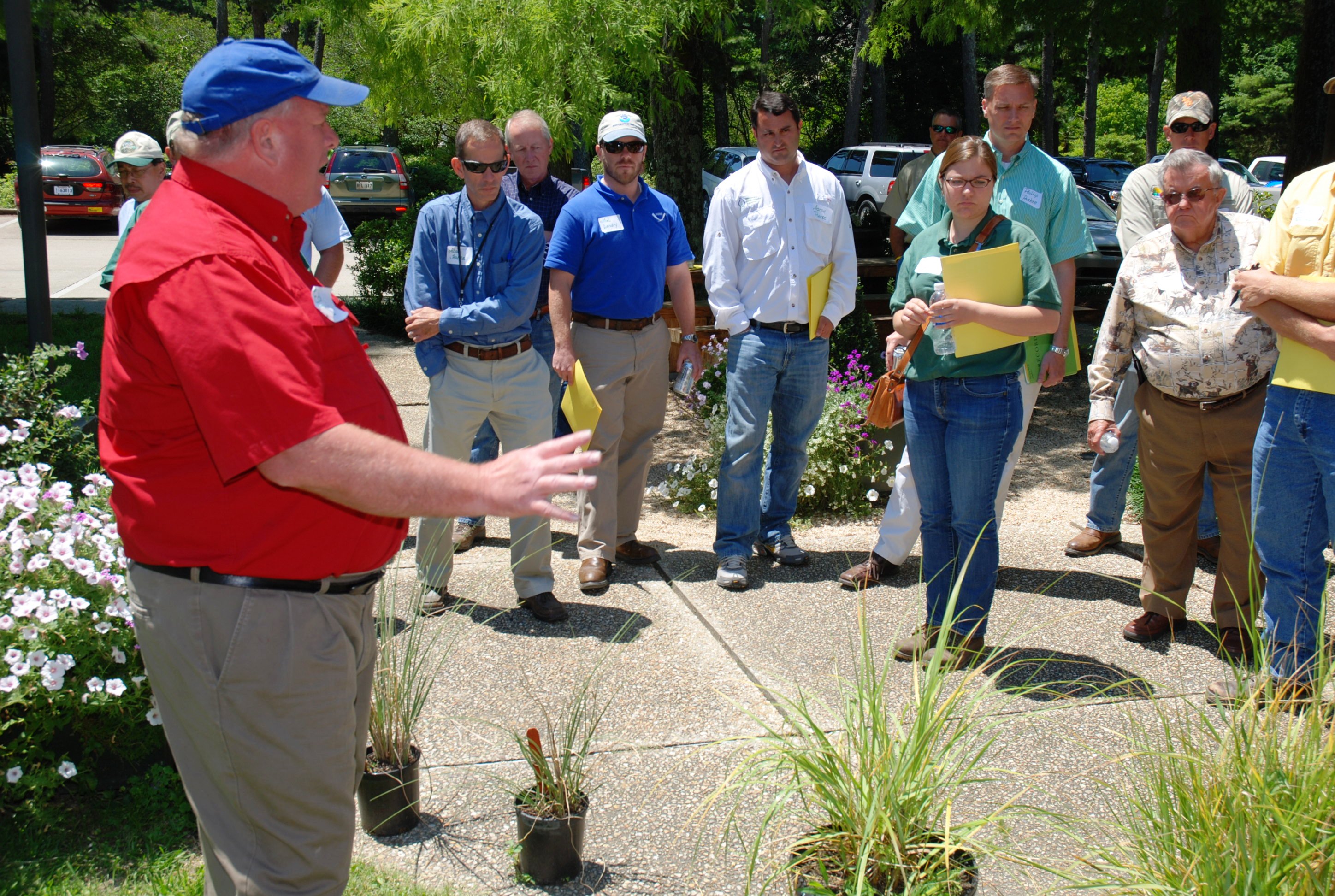 Smooth cordgrass featured at coastal plants field day