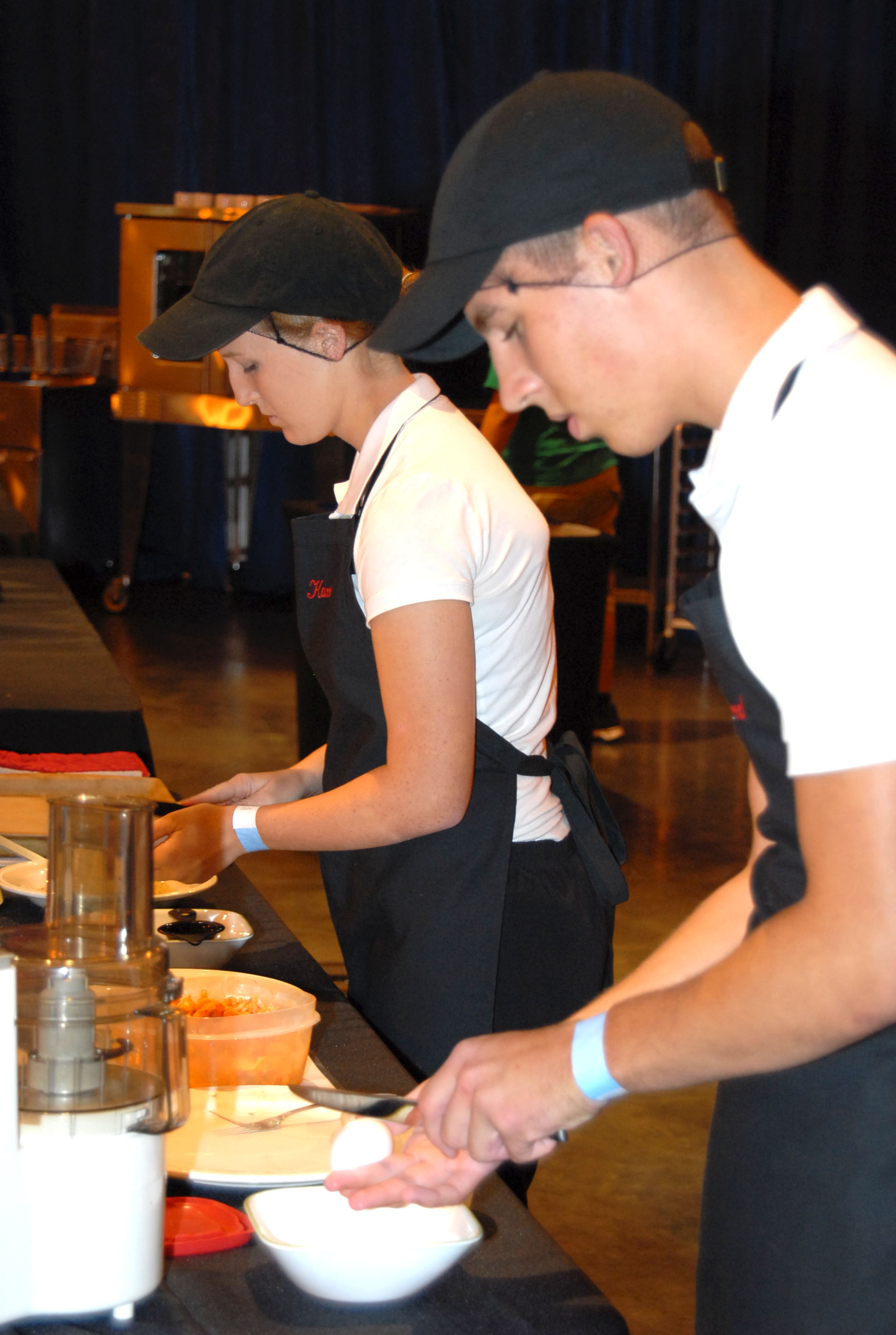 Kassie deVeer and Jared Barrilleaux