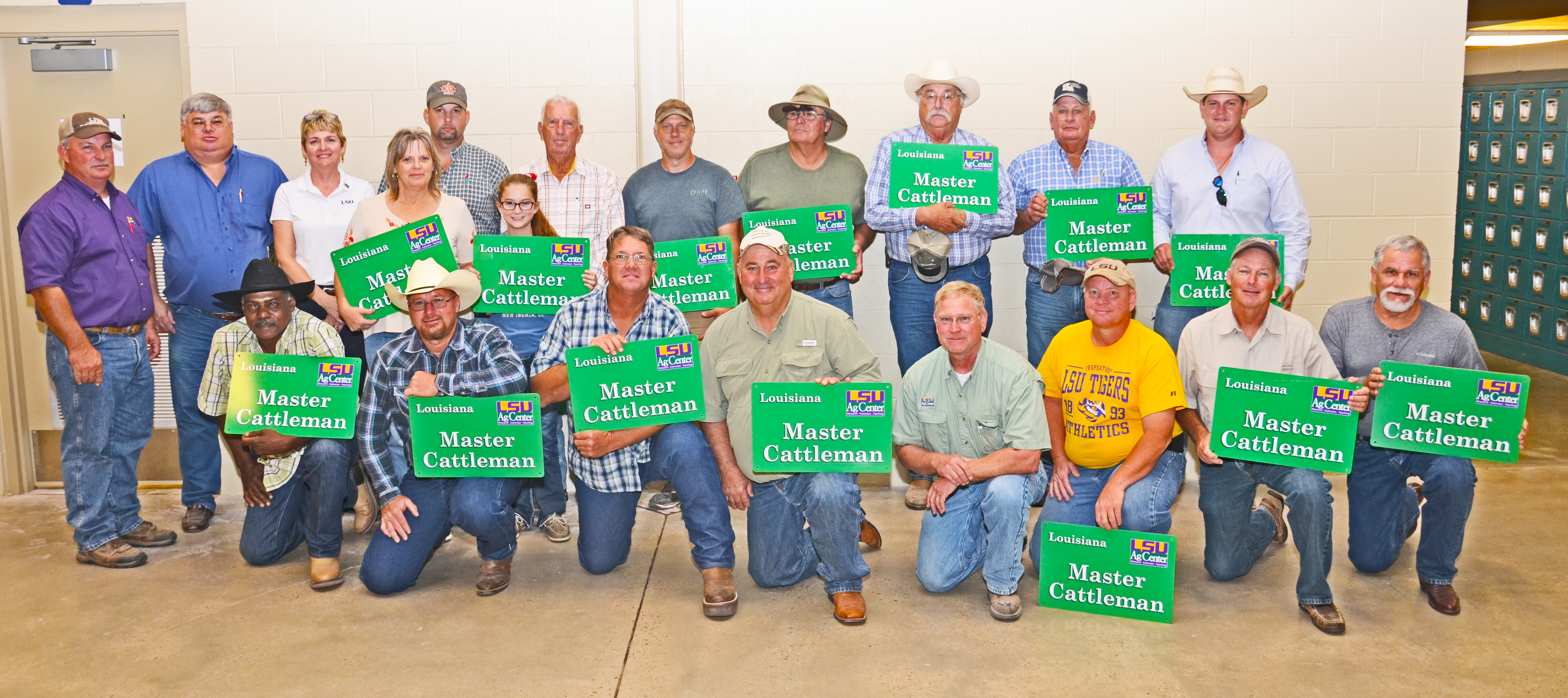 Master Cattlemen recognized at AgCenter field day