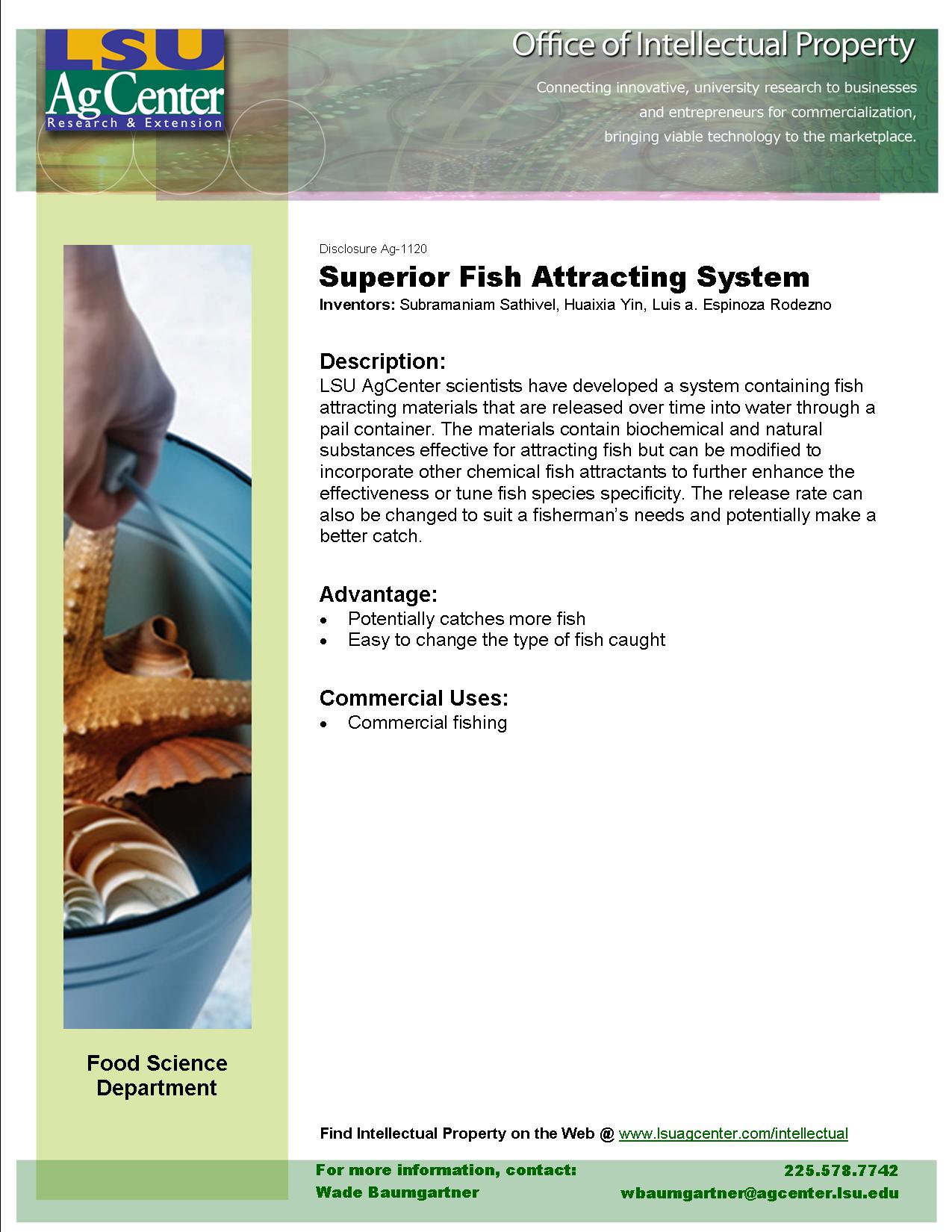 Superior Fish Attracting System