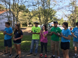 Cheering on Walkers