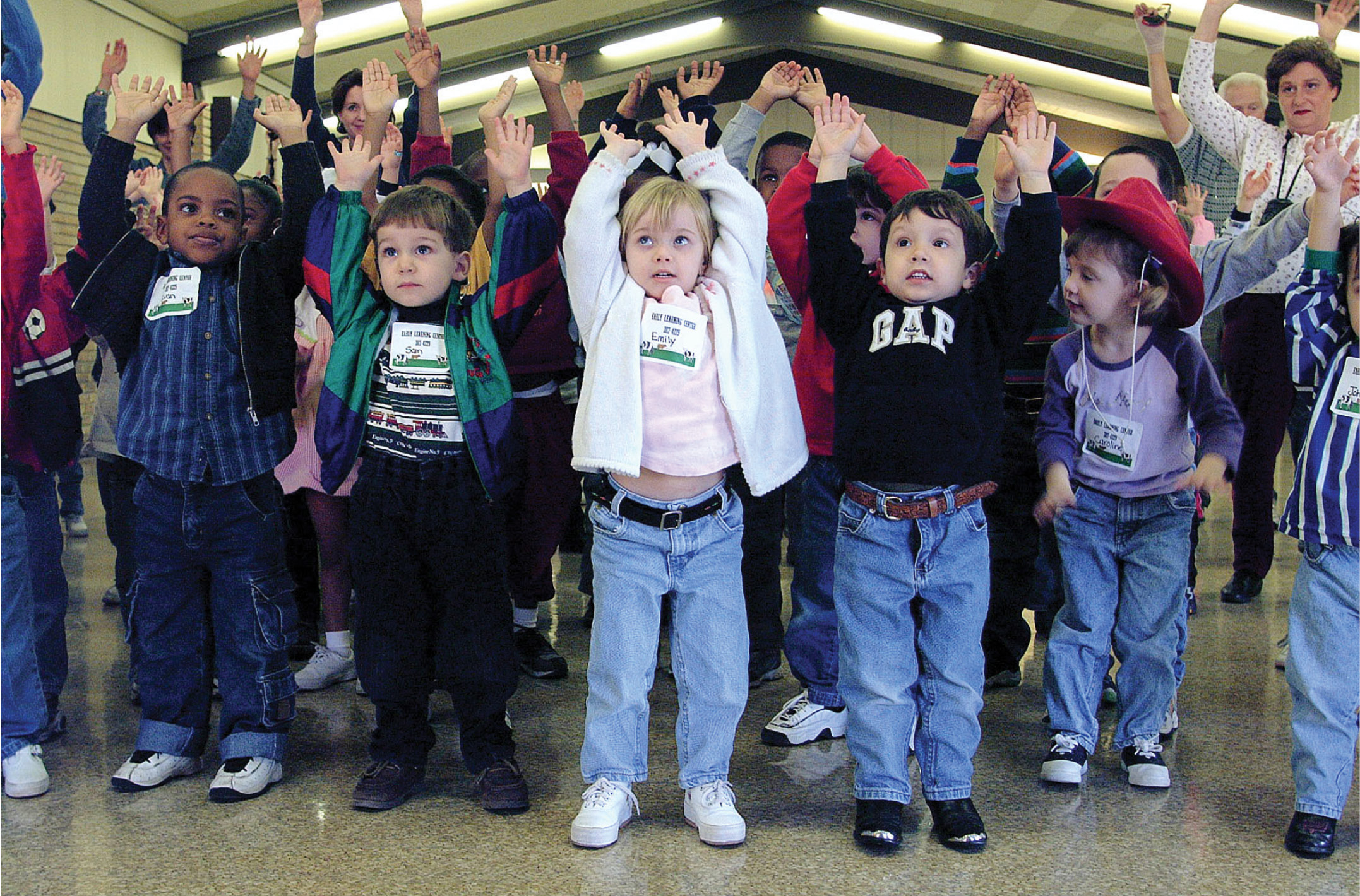 Photo of ag awareness event for school children