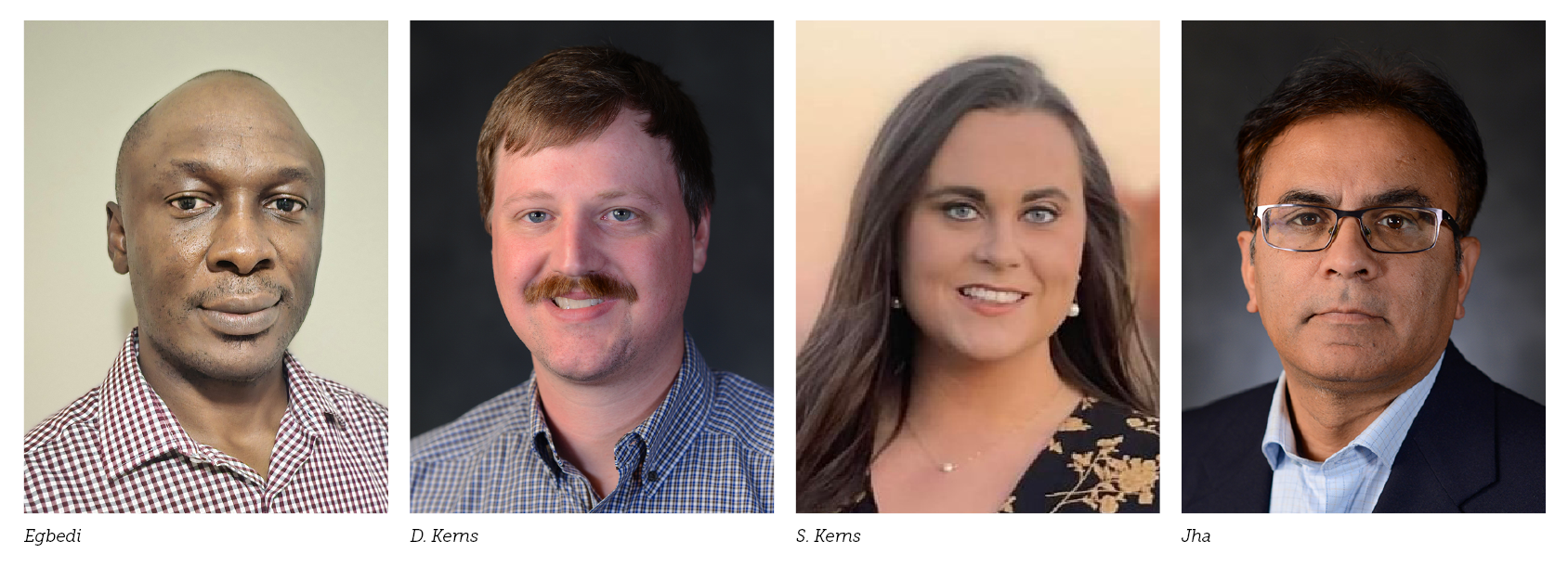 Four new hires to work in soybean  and grains for the LSU AgCenter