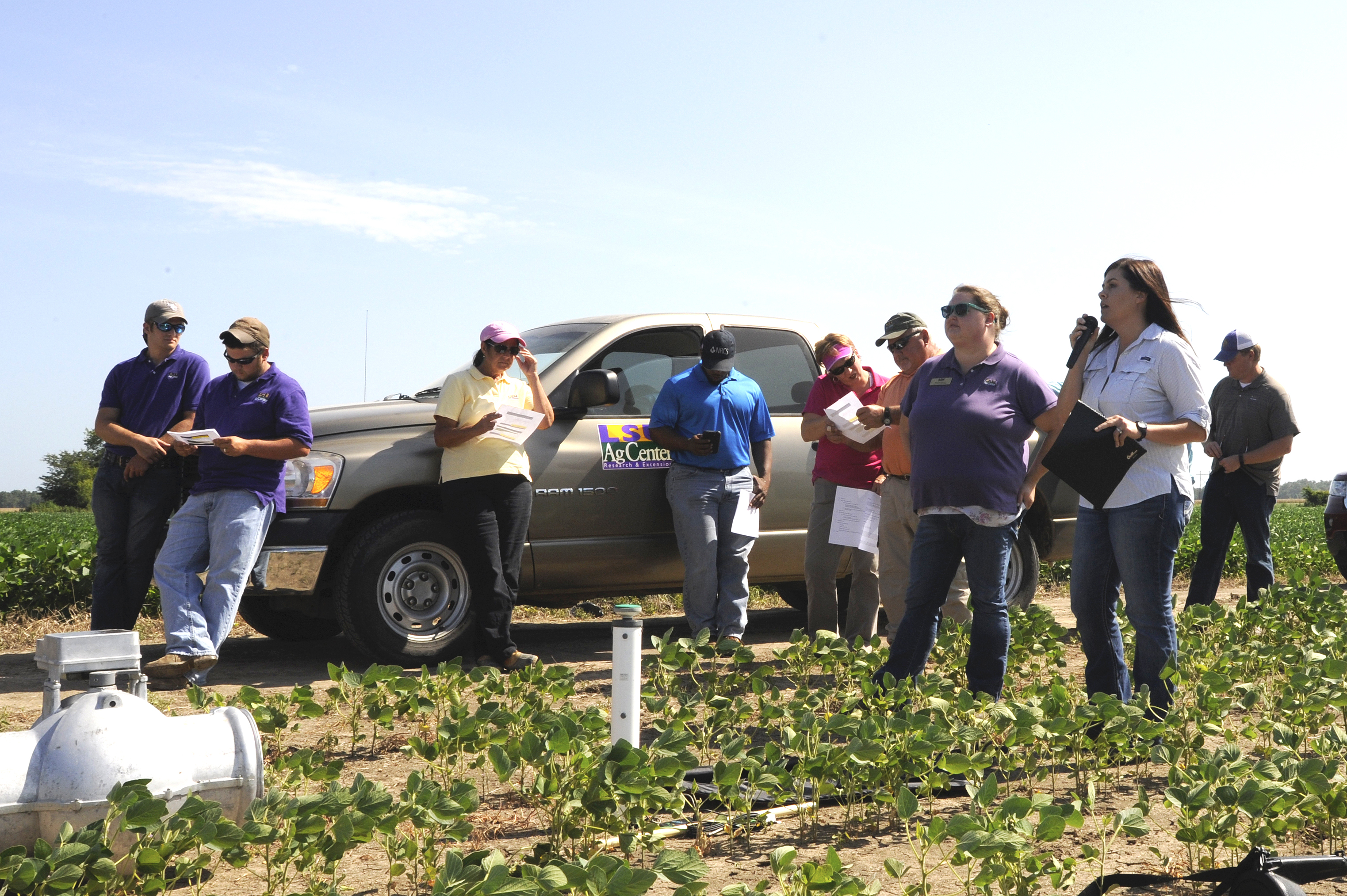 AgCenter agents hear about irrigation efficiency