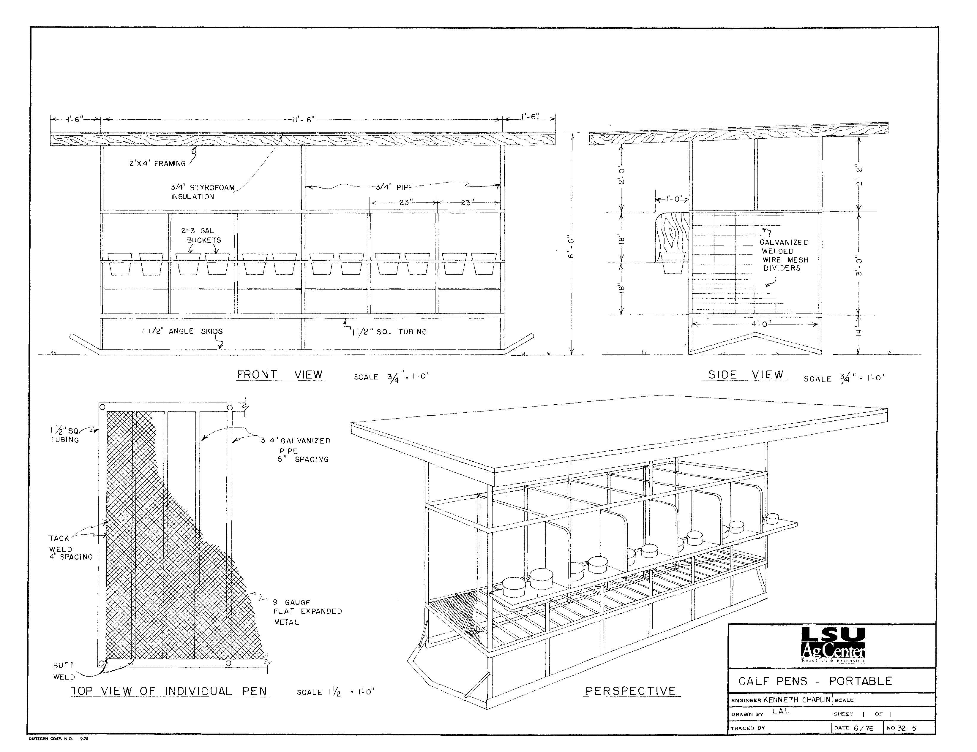Calf Pens - Portable