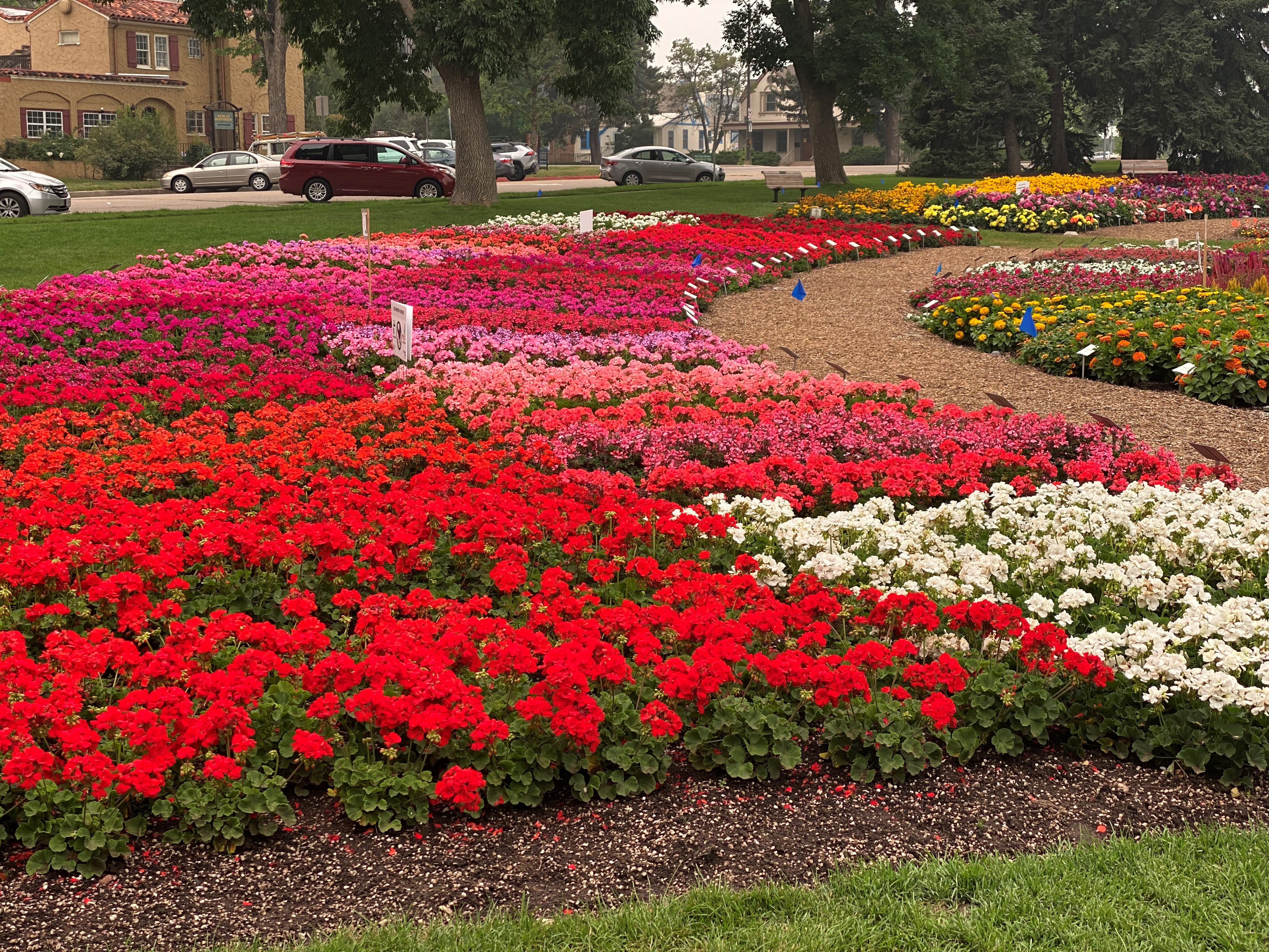 Trial gardens in Colorado.