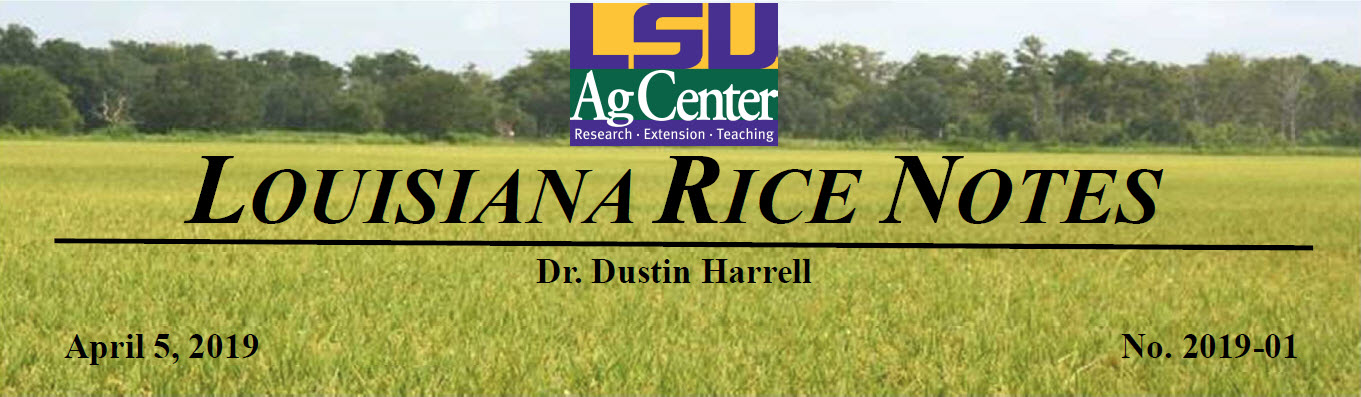 ​Louisiana Rice Notes