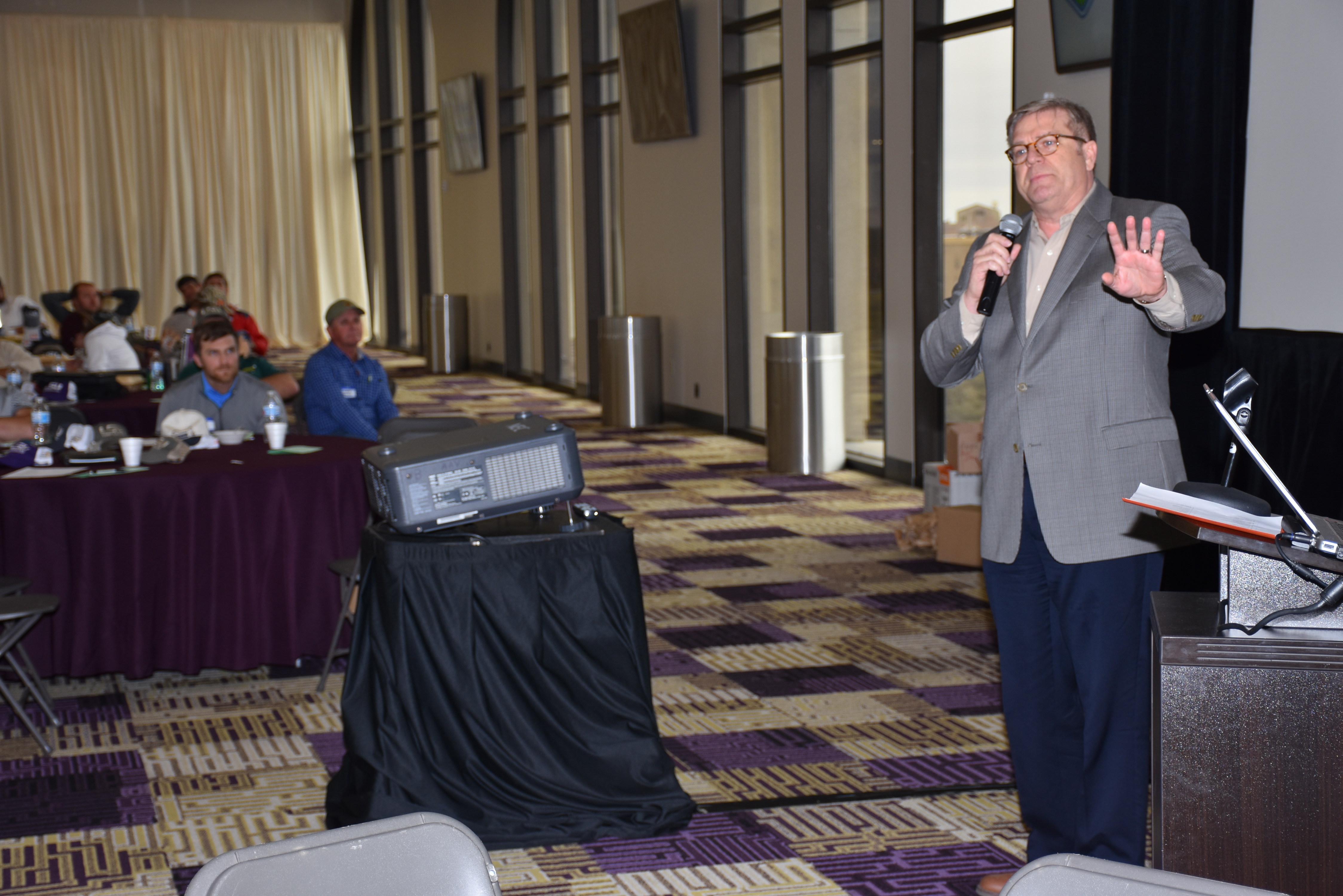 Wild hog damage featured at turfgrass conference