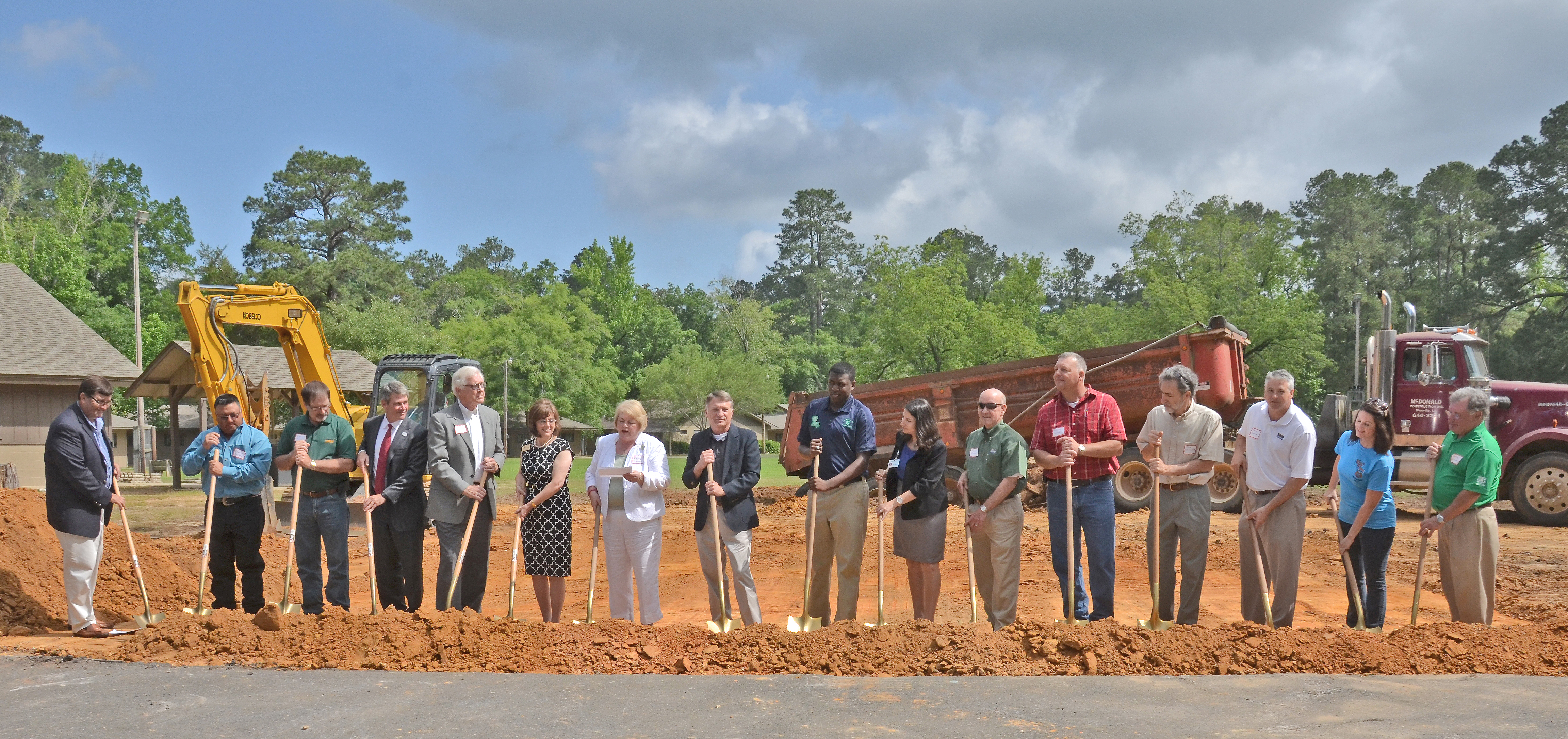 Groundbreaking ceremony held at 4-H Camp Grant Walker