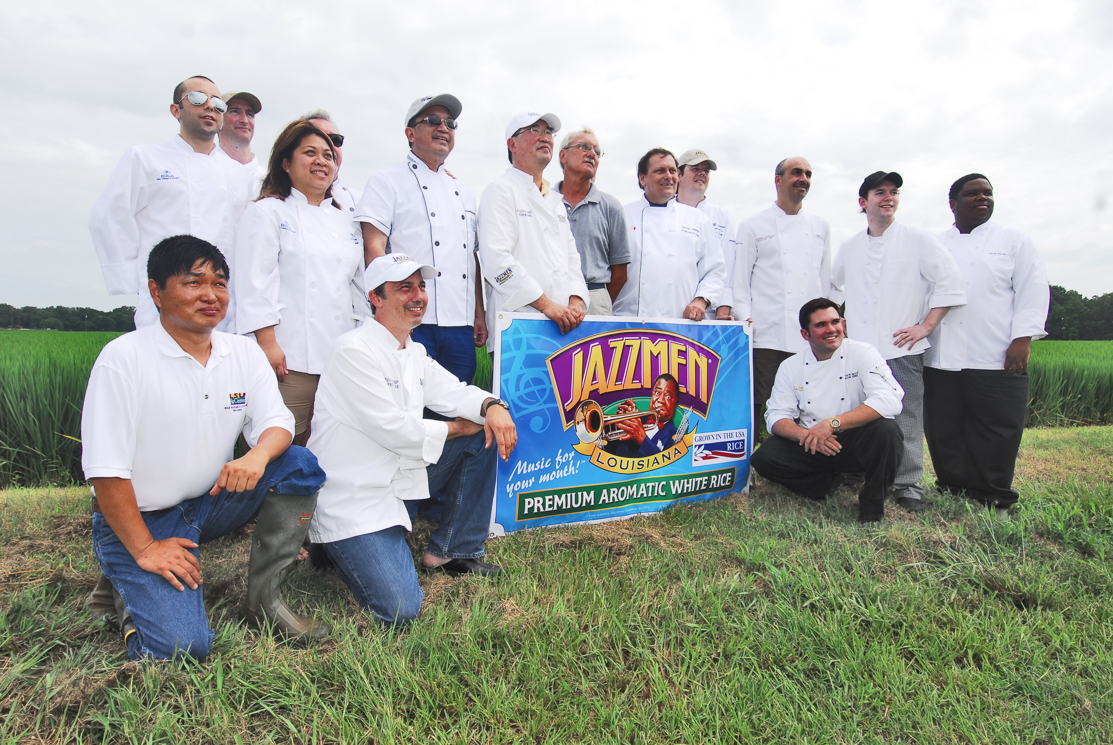 Chefs visit LSU AgCenter research station to learn origin of Jazzman rice