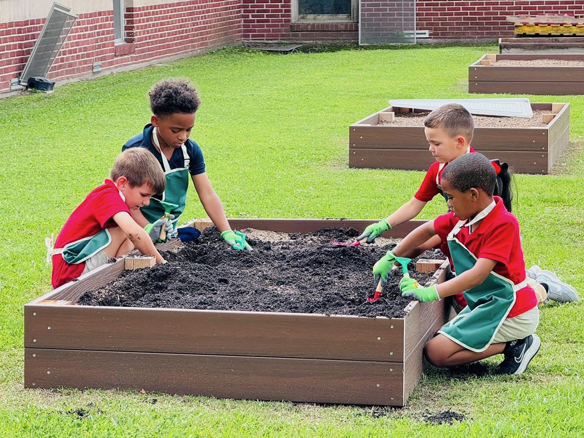 Old McDonald Had a Farm …  and So Does Brusly Elementary