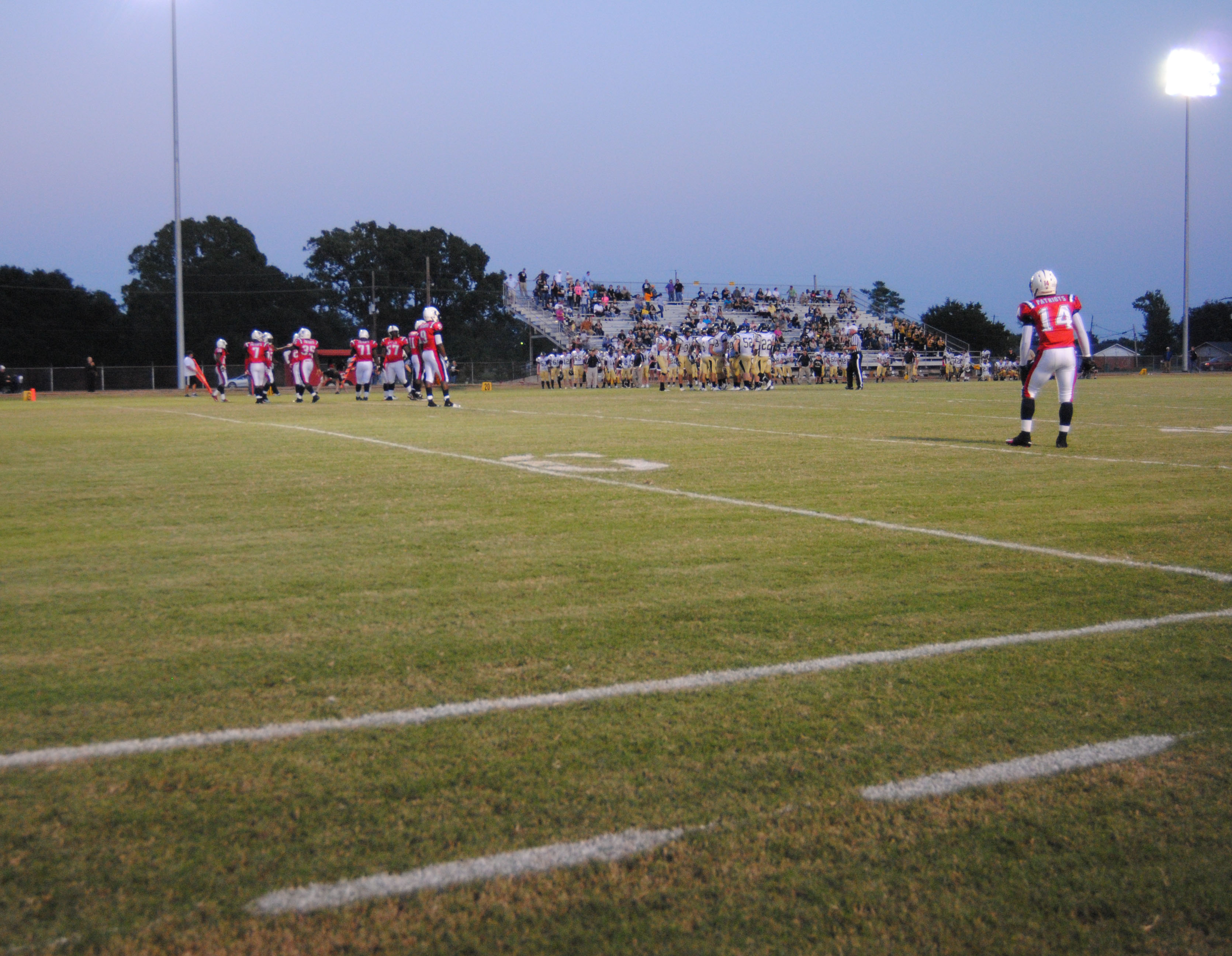 field during play