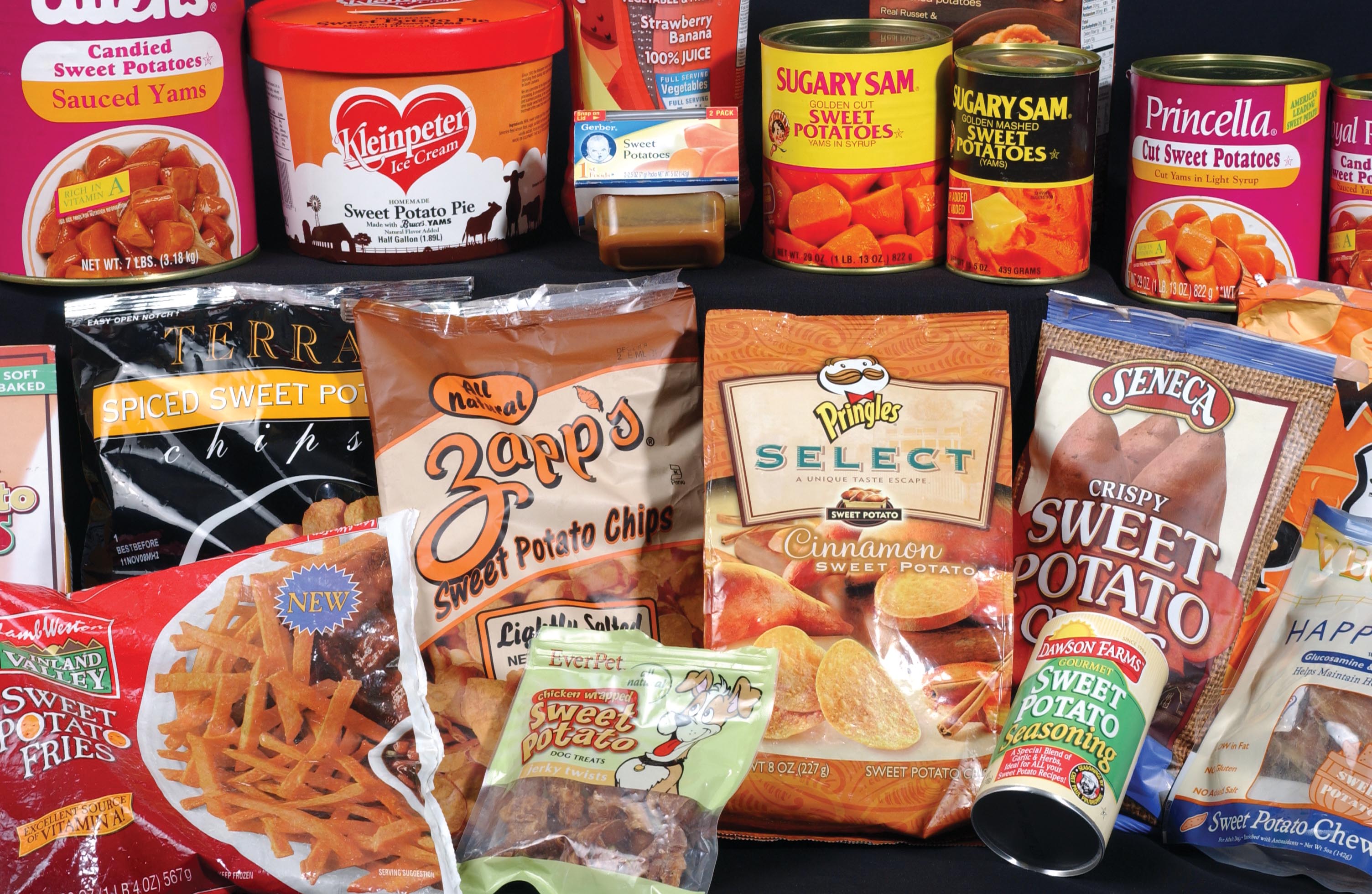 product made with sweet potato
