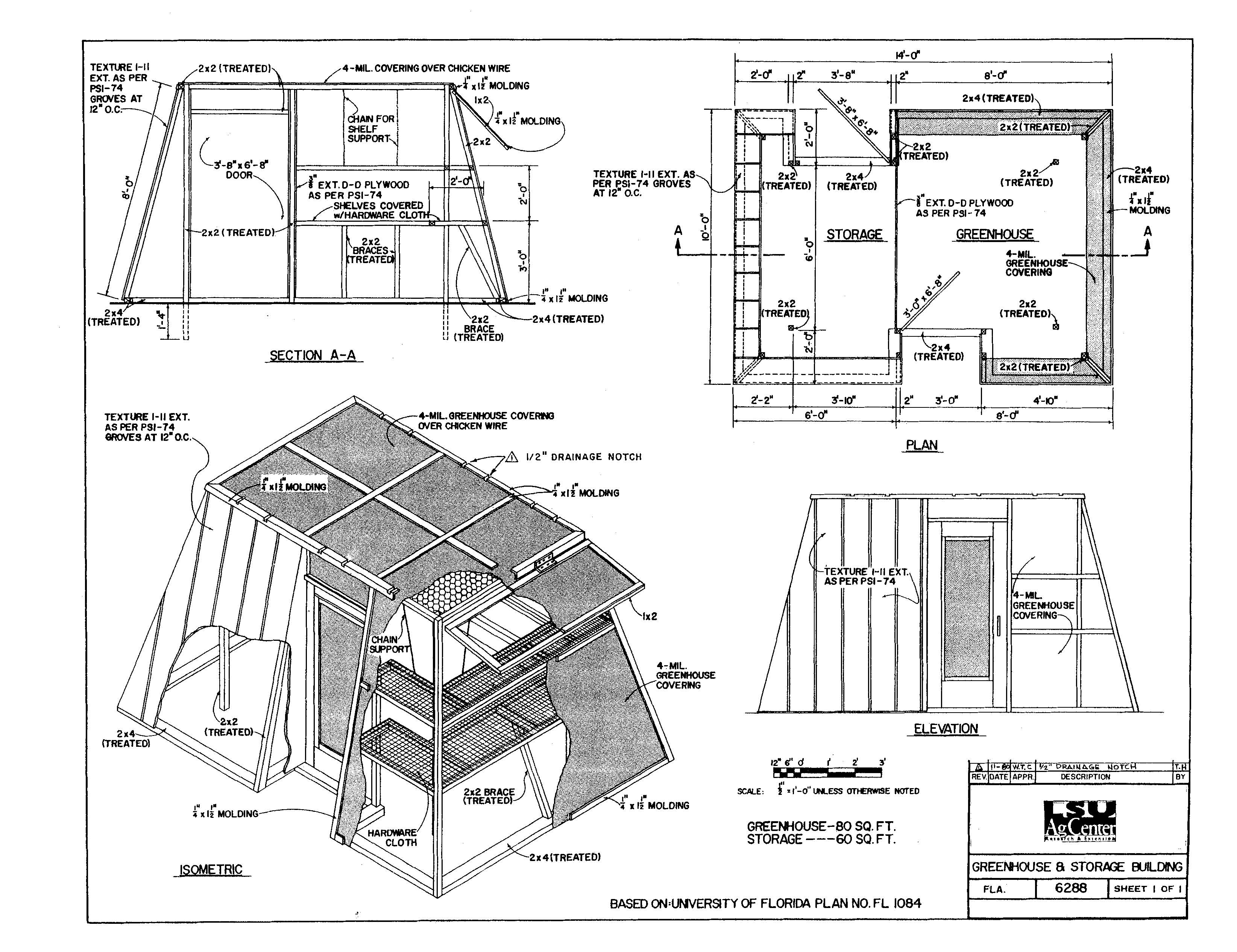Greenhouse & Storage Building