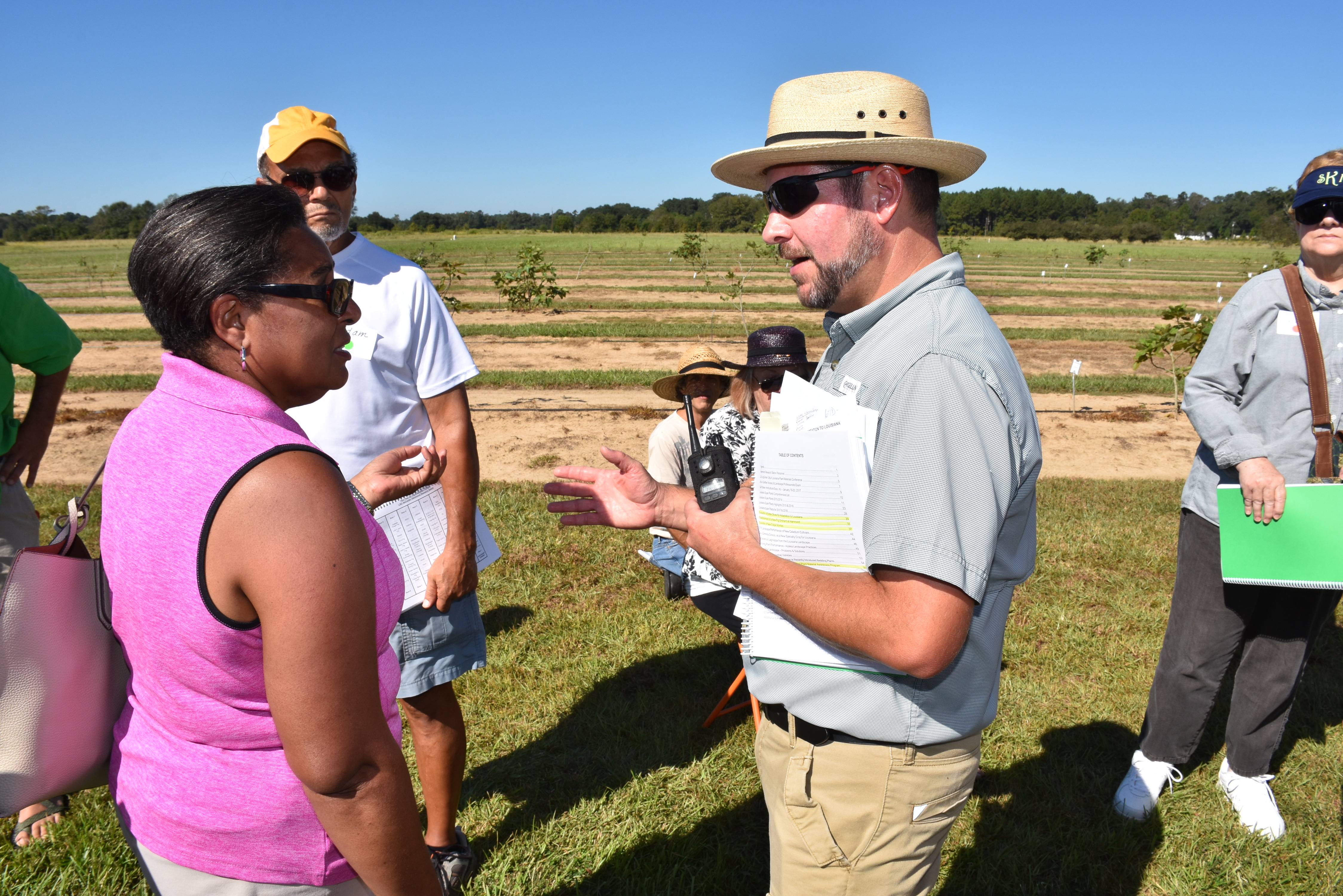 Specialty crops, trade show featured at horticulture field day