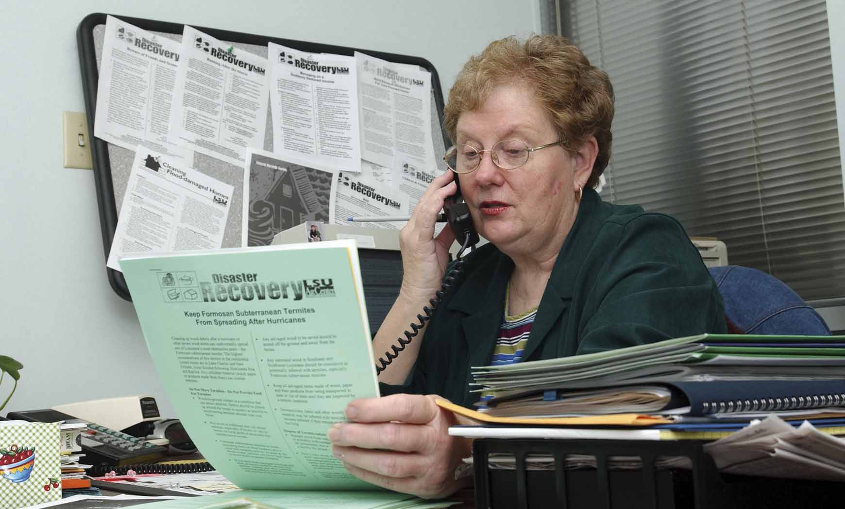Agents Answer Flood of Mold Questions