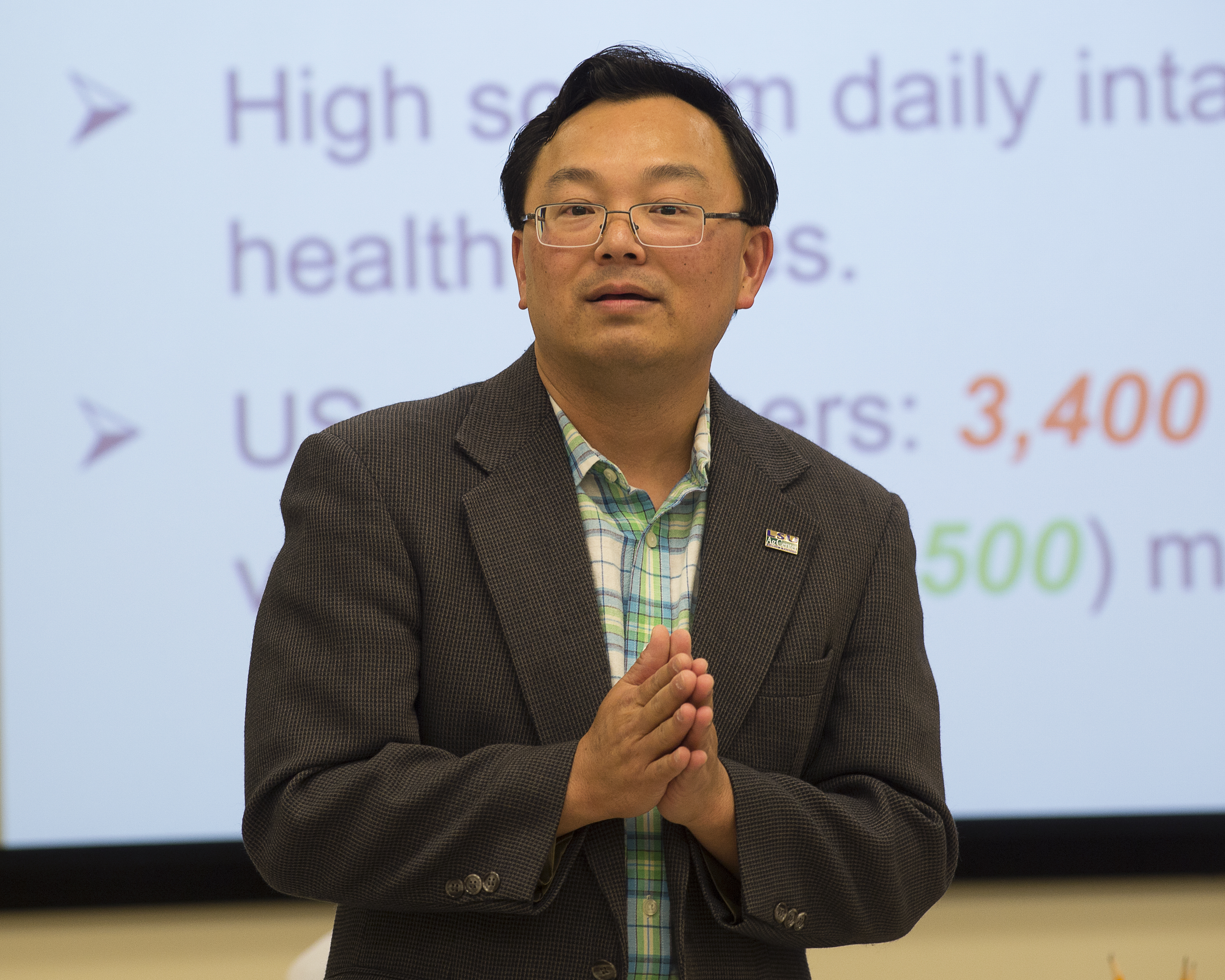 Event at AgCenter sensory lab highlights role of taste in food science 