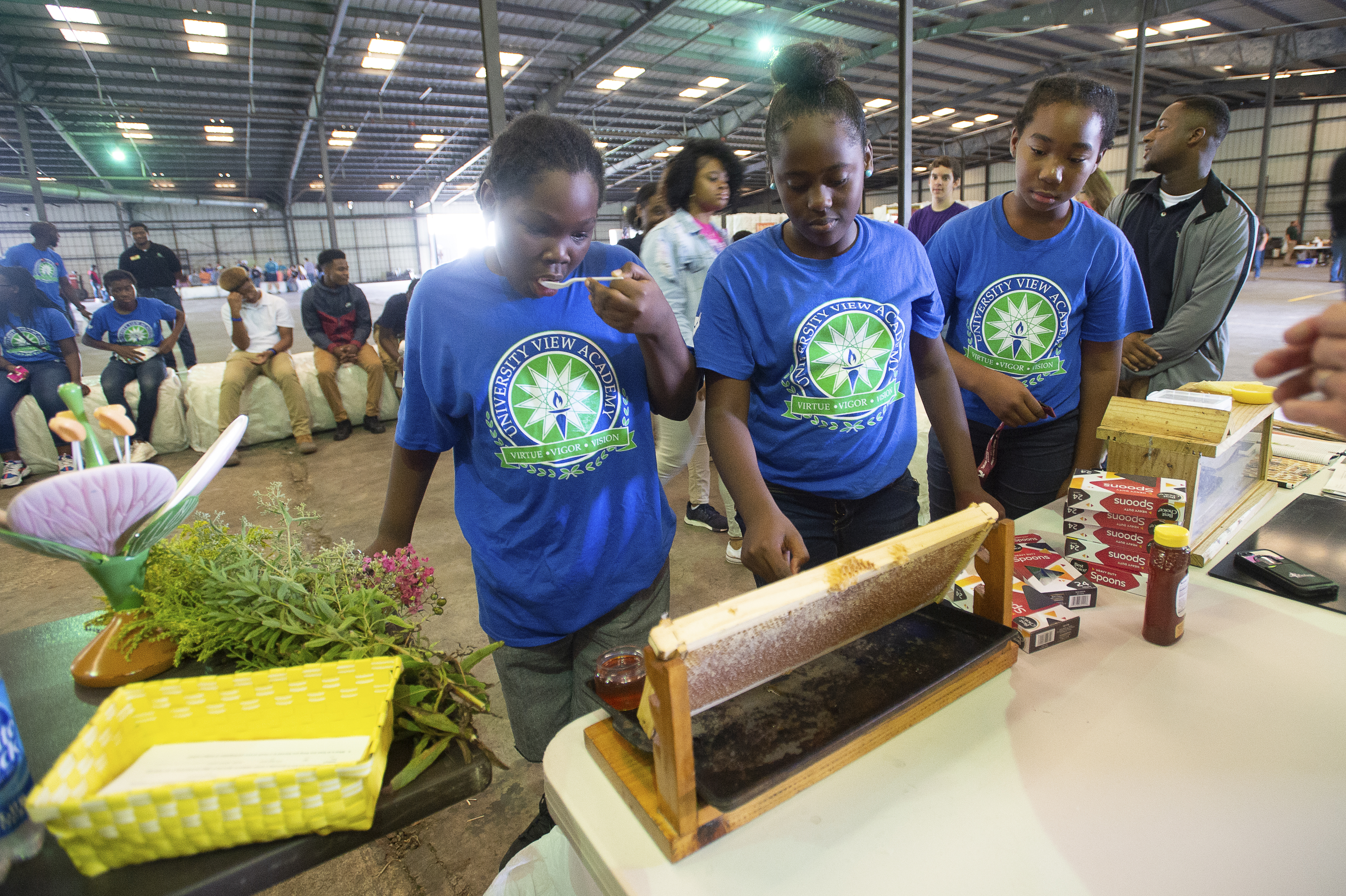 Students learn importance of agriculture at youth field day