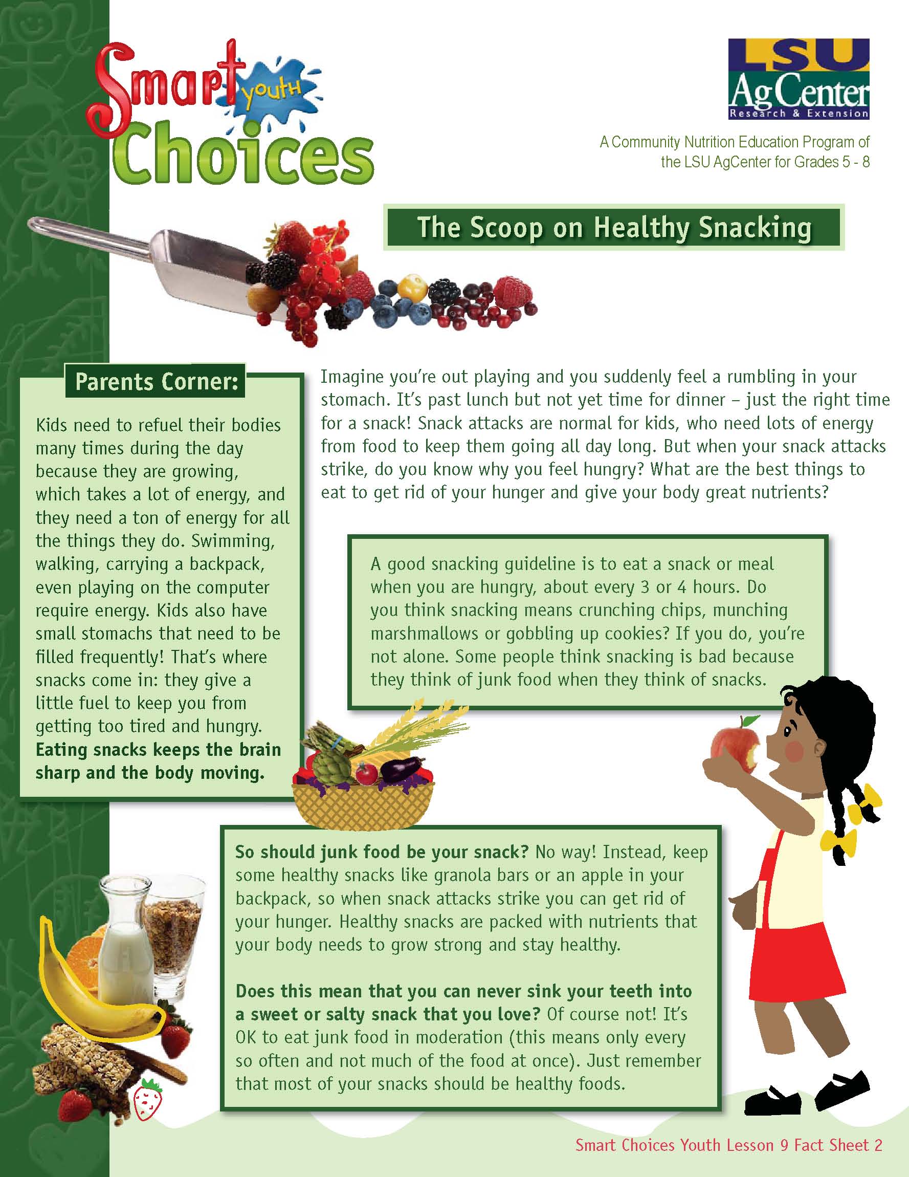 The Scoop on Healthy Snacking