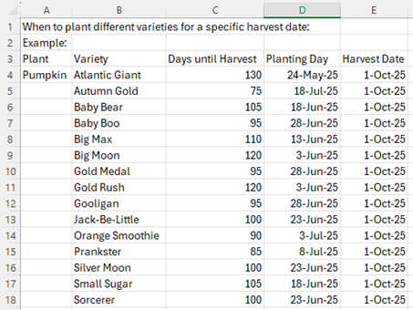How to Use Excel for Efficient Garden Planning