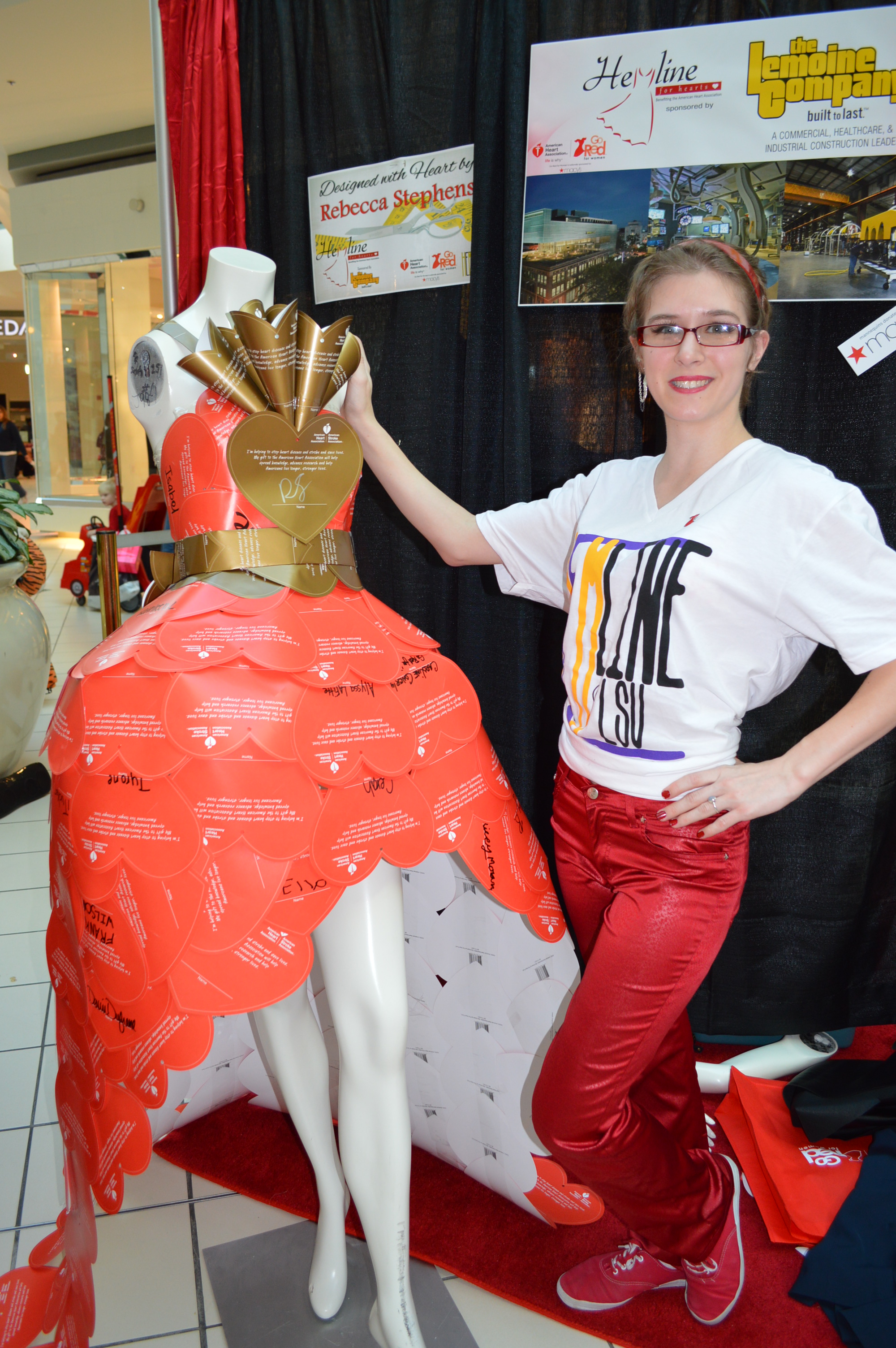 Dresses help raise awareness for heart disease