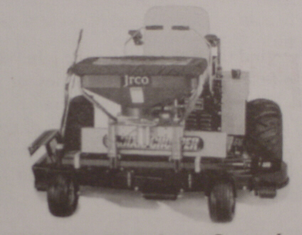 spreader on ZTR mower