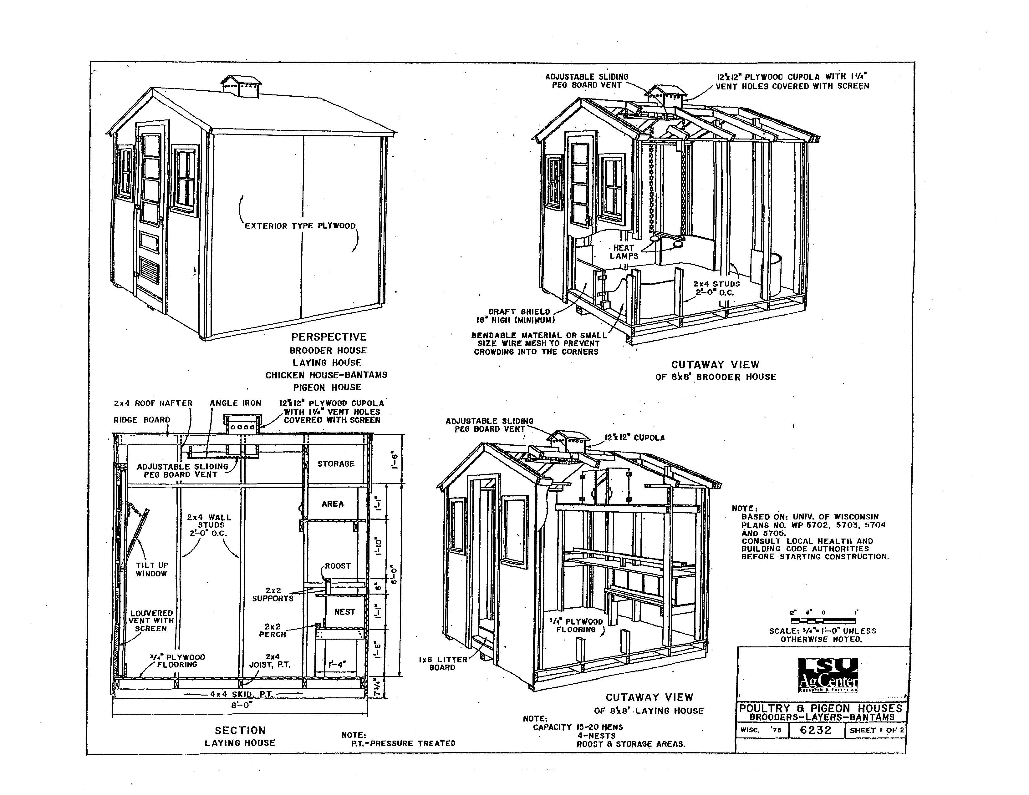 Poultry & Pigeon Houses
