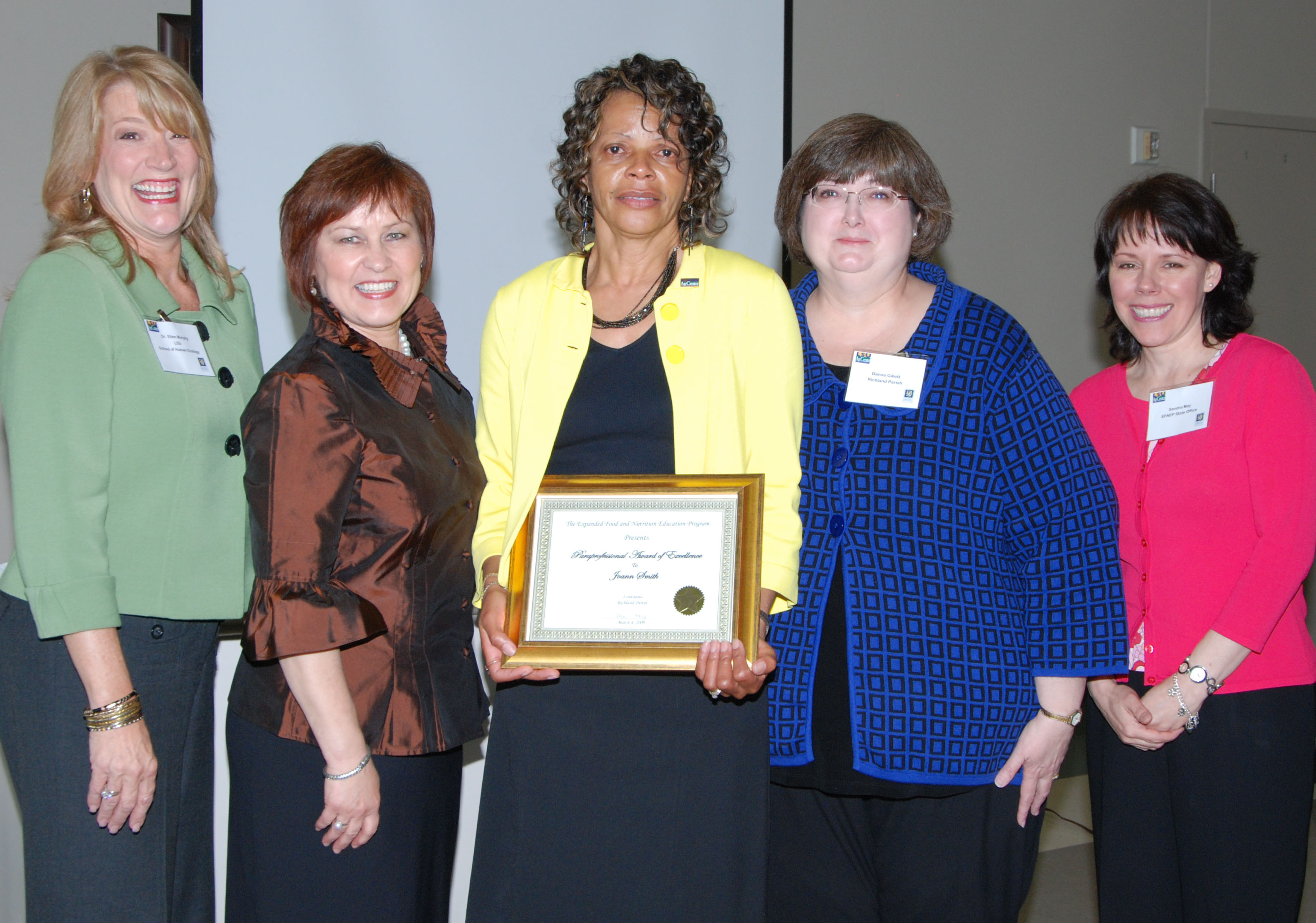 LSU AgCenter nutrition educator receives national USDA award