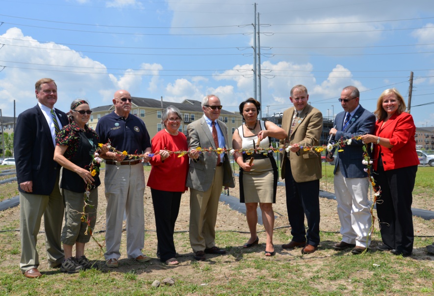 New Orleans Organic Fertility Study Site Ribbon Cutting