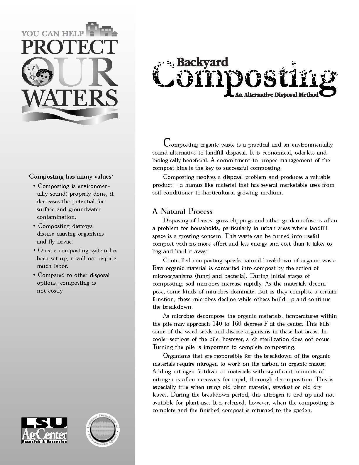 Backyard Composting