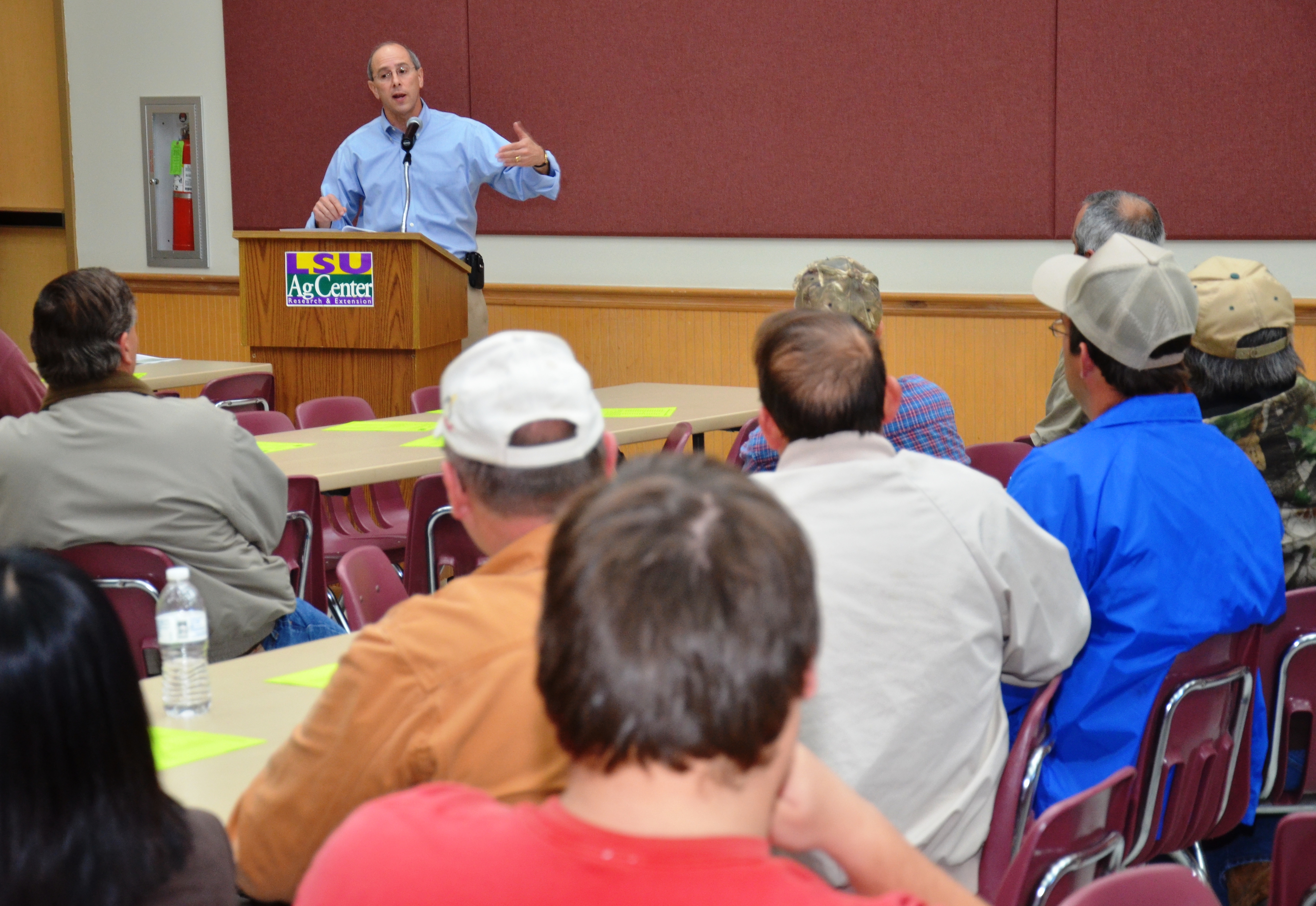 Rice farmers hear about farm bill, new varieties