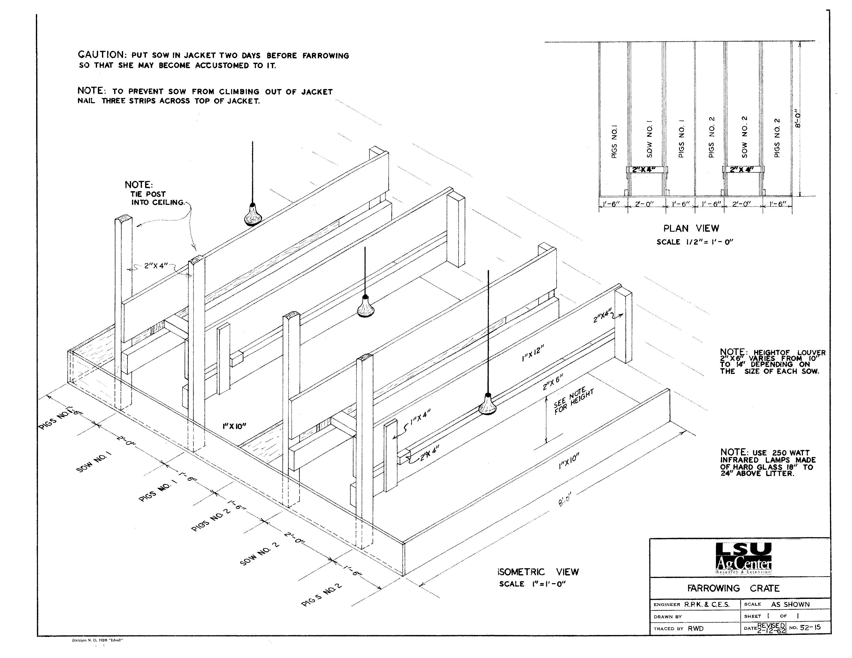 Farrowing Crate