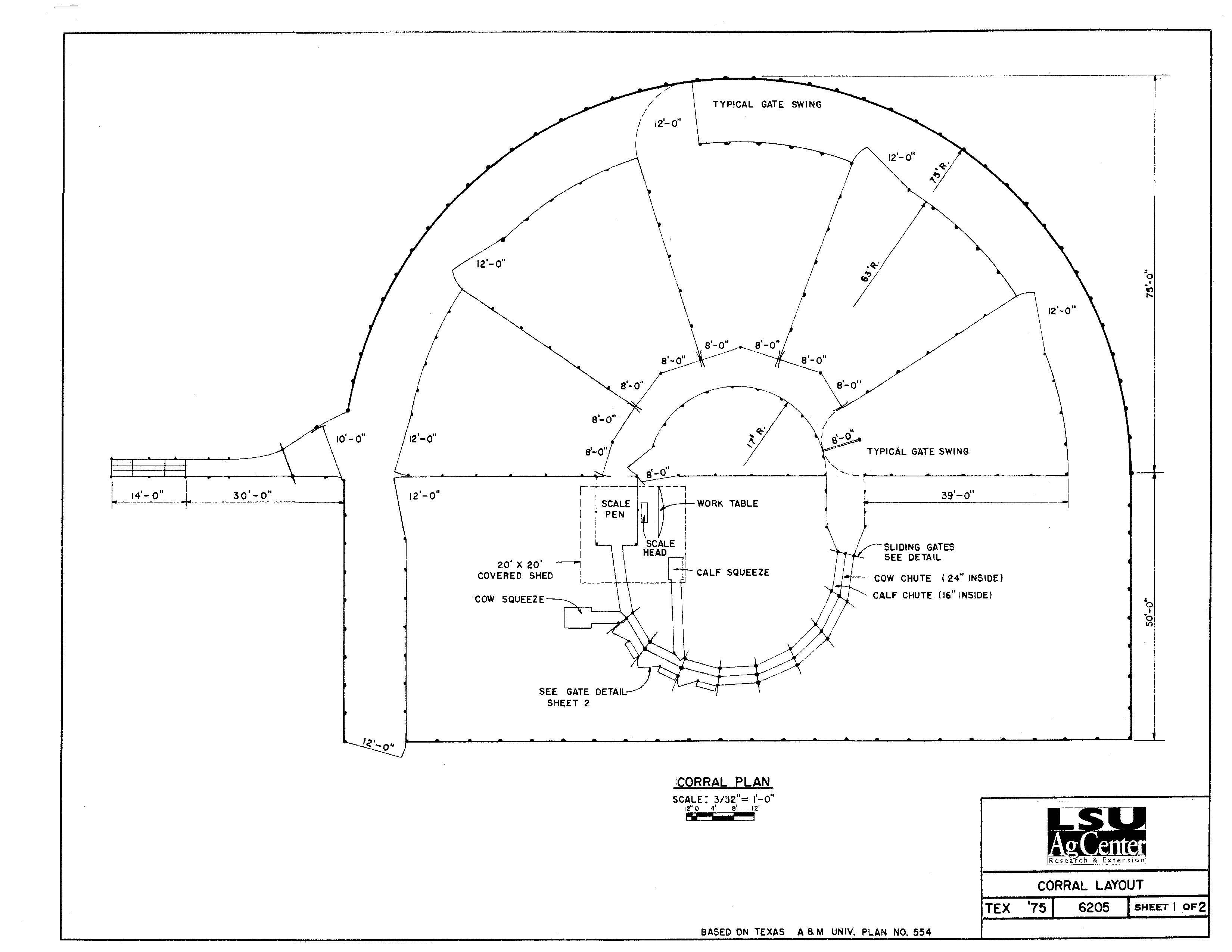 Corral Layout