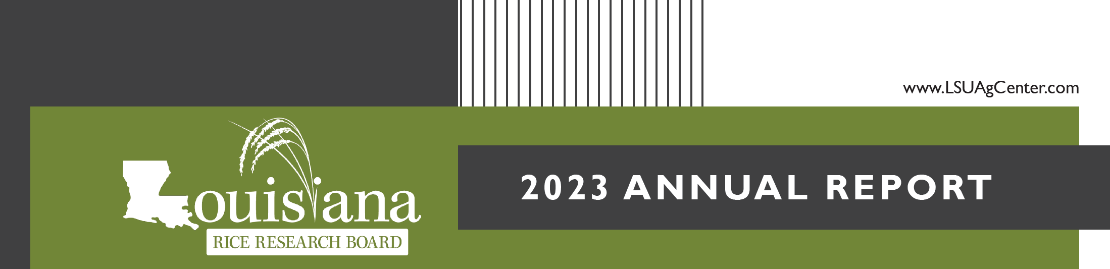 Louisiana Rice Research Board Annual Report 2023