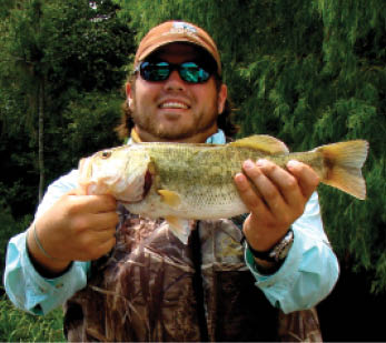 Bass fishing