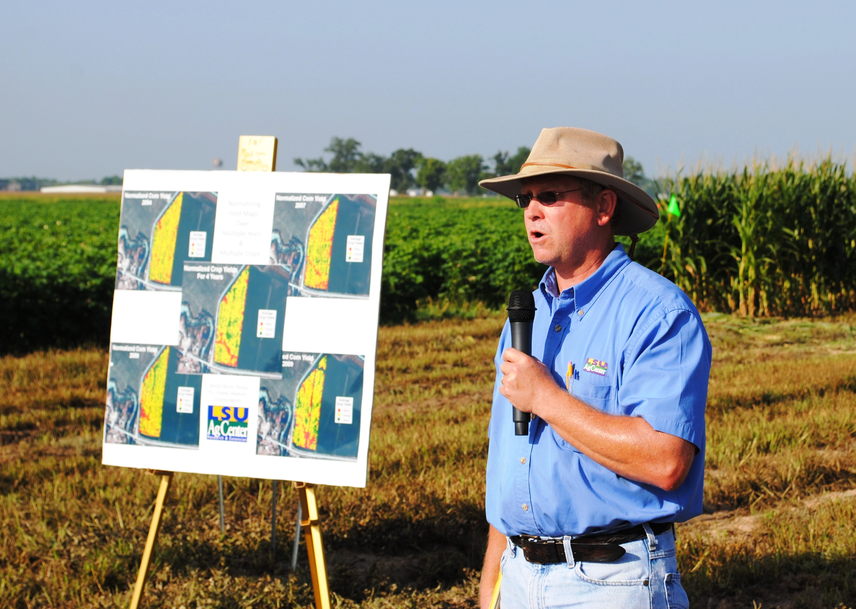 Crop pests addressed at LSU AgCenter field day