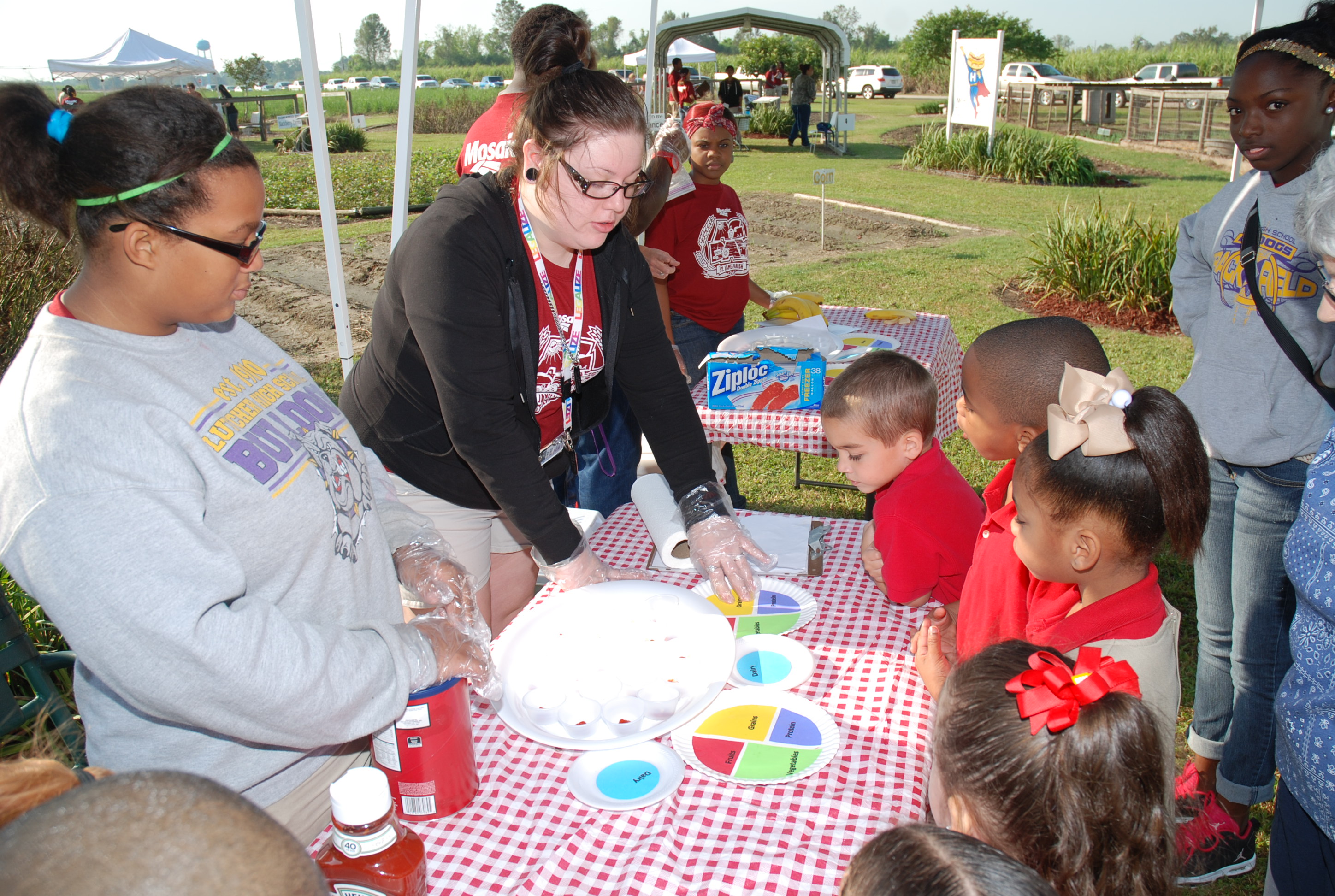 St. James Parish youngsters learn where food really comes from