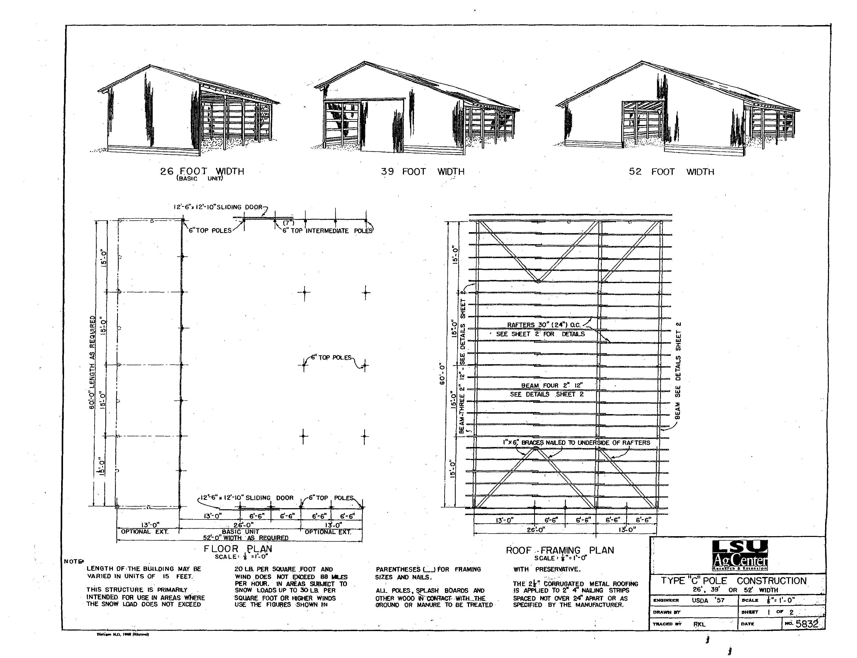 Walls Doors & Windows for pole type buildings