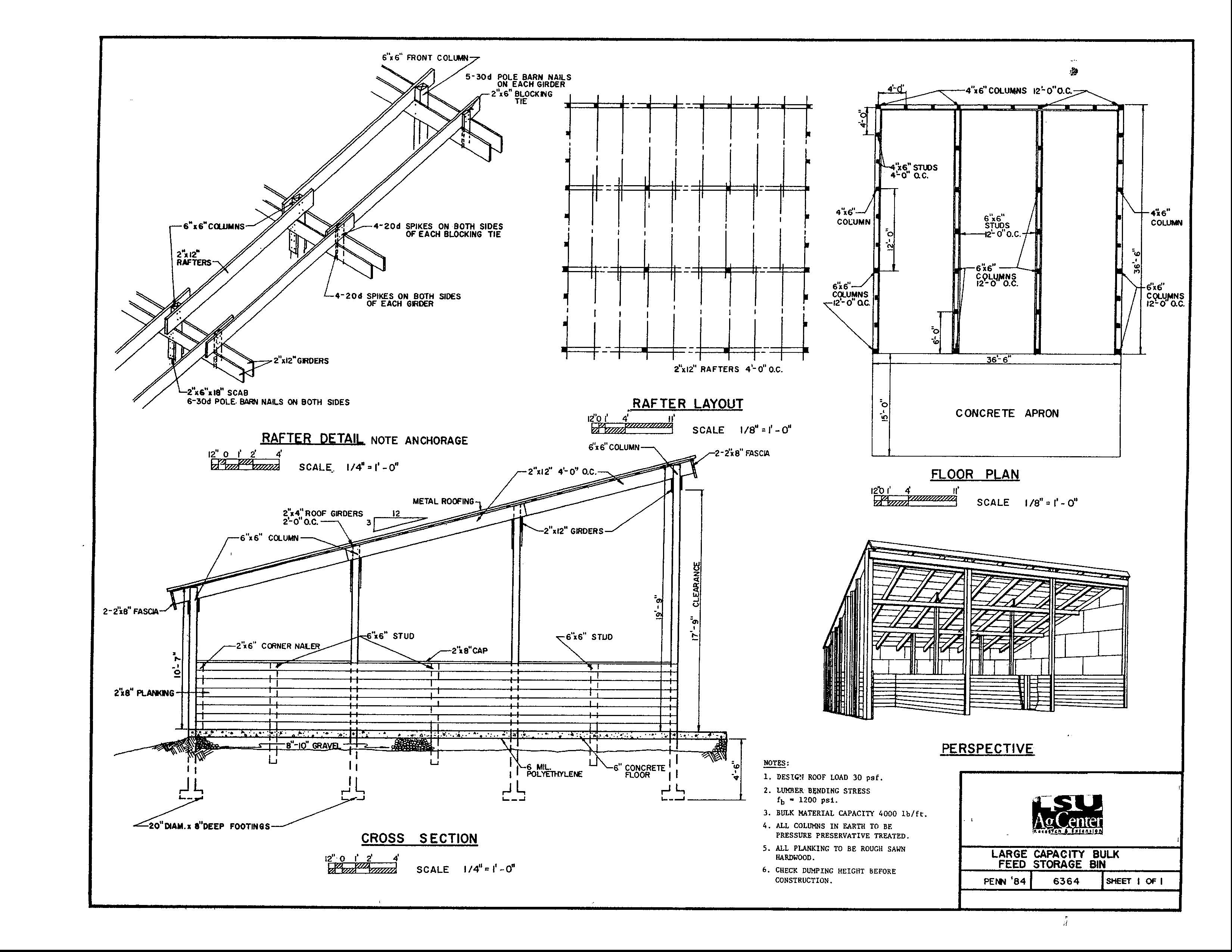 Large Capacity Bulk Feed Storage Bin