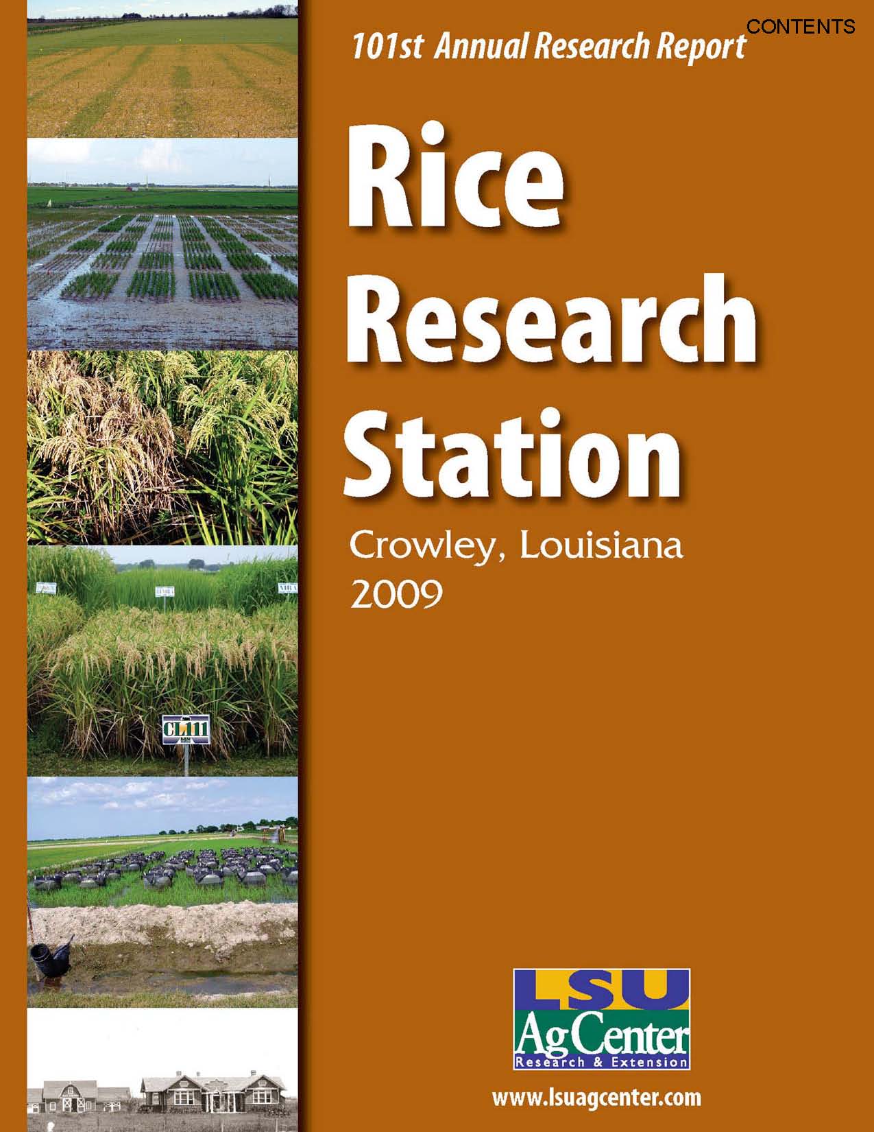 2009 Rice Research Station Annual Report