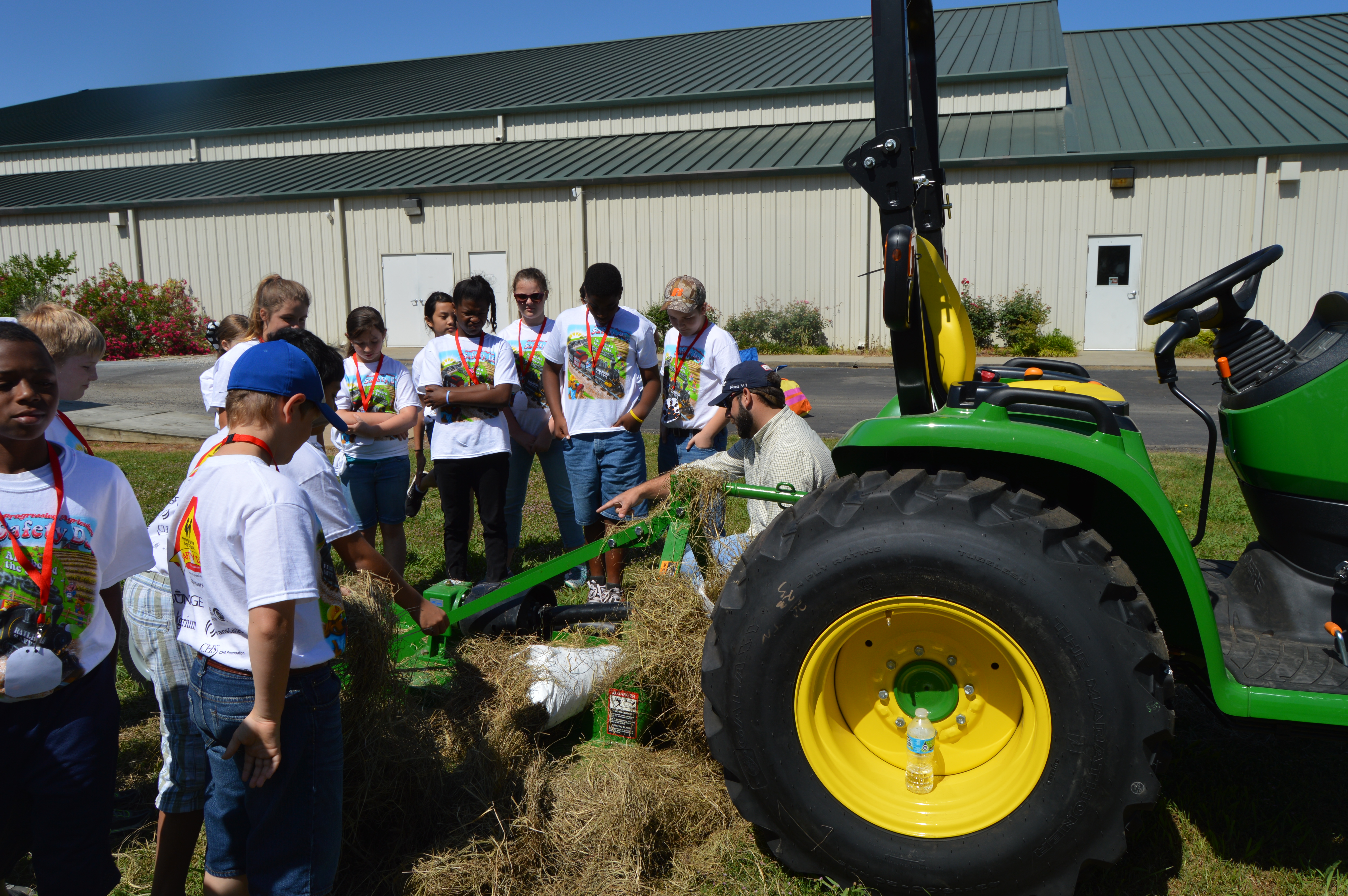 Students learn how to be safe on the farm