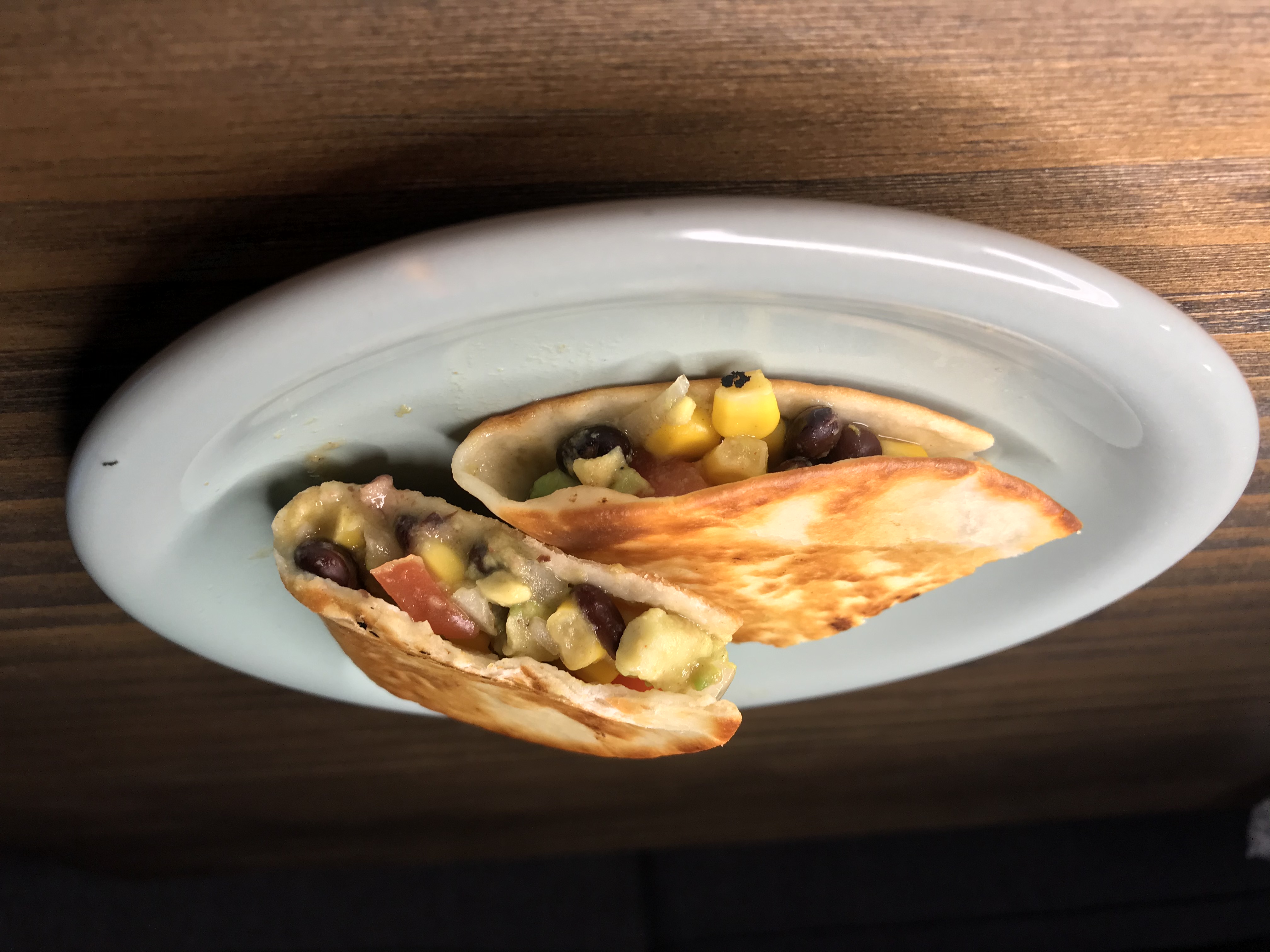Vegetable quesadilla 
