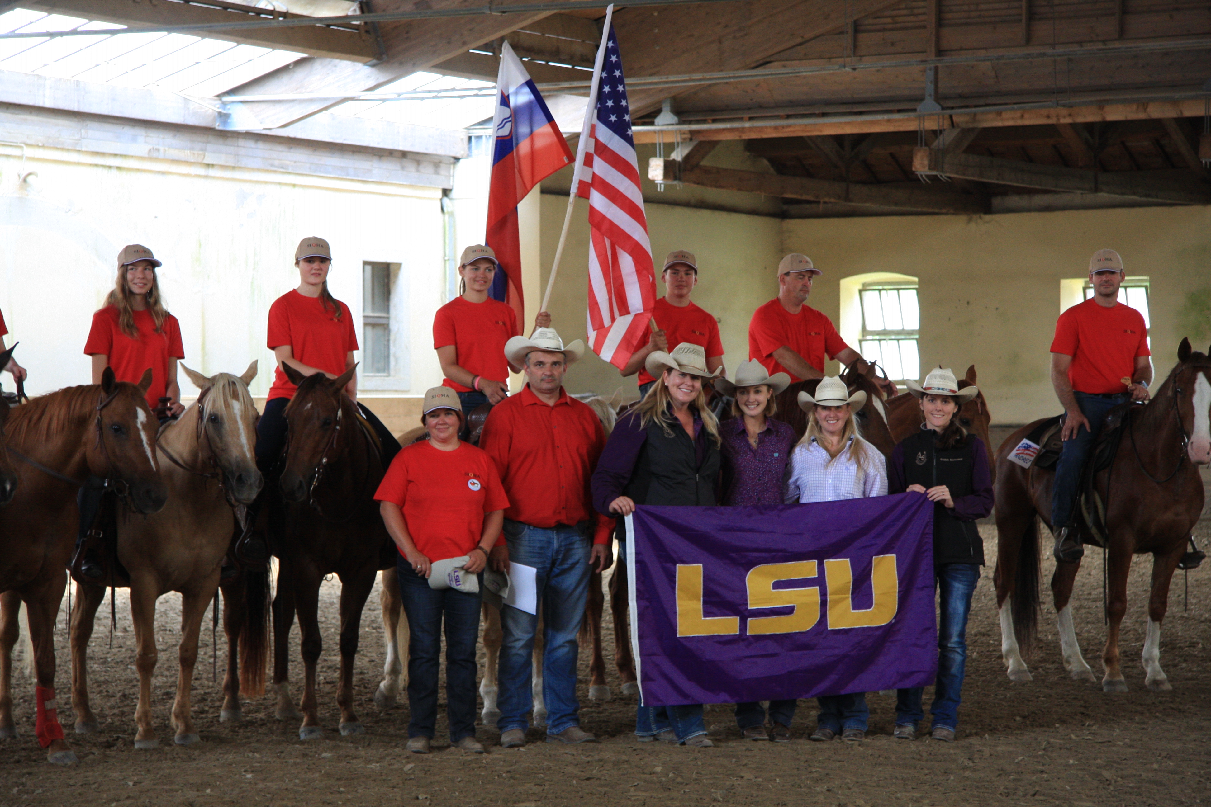 LSU students conduct horse camps in Europe