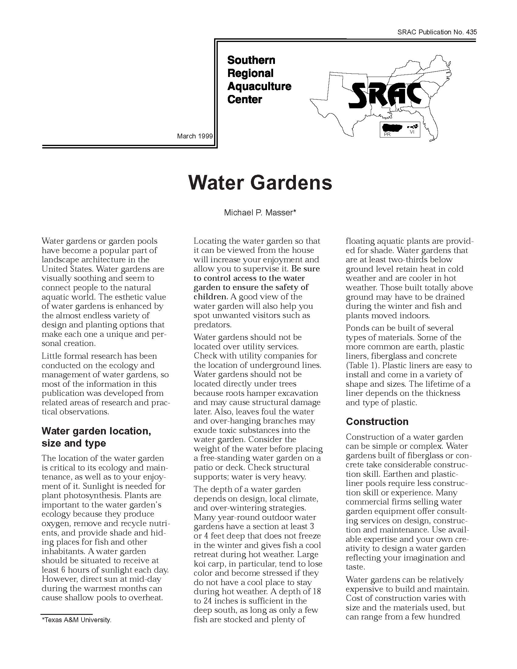 Water Gardens