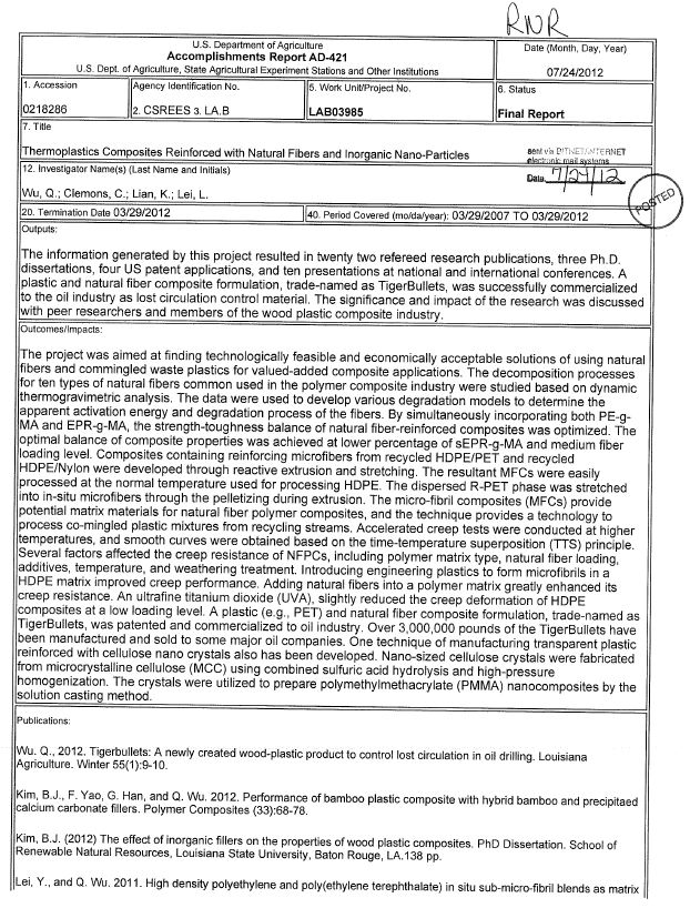 Archived Molecular Biology & Nanotech and Biofuels & Bioprocessing