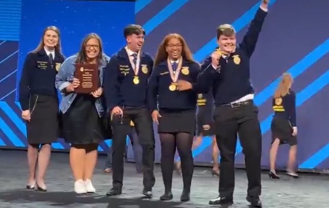 Louisiana FFA members earn honors at national event