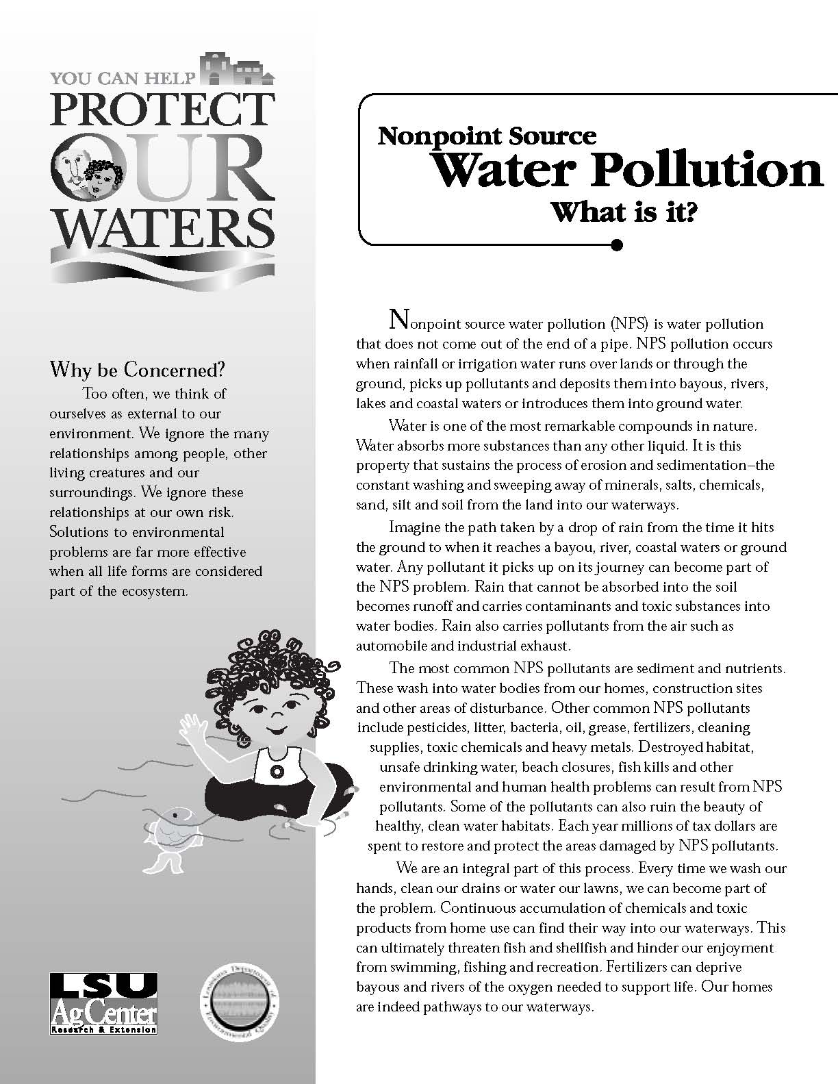 Nonpoint Source Water Pollution