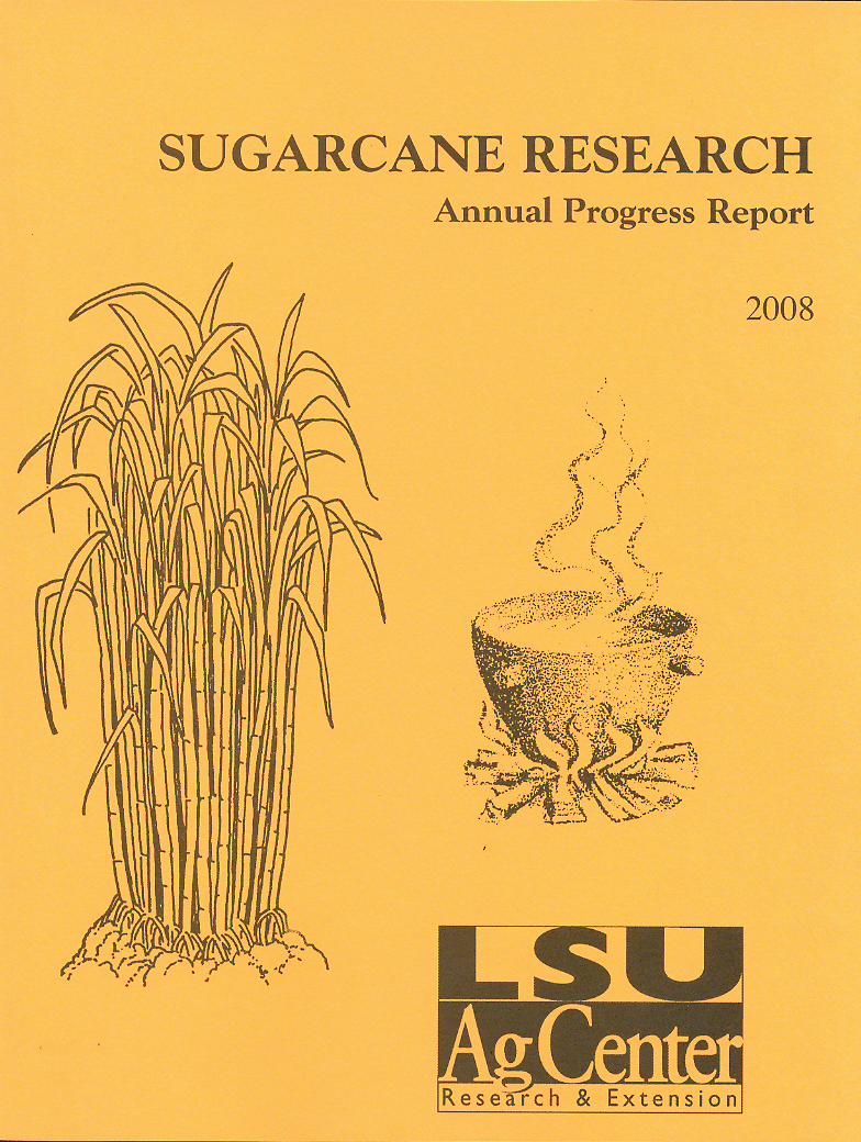 2008 Sugarcane Annual Report