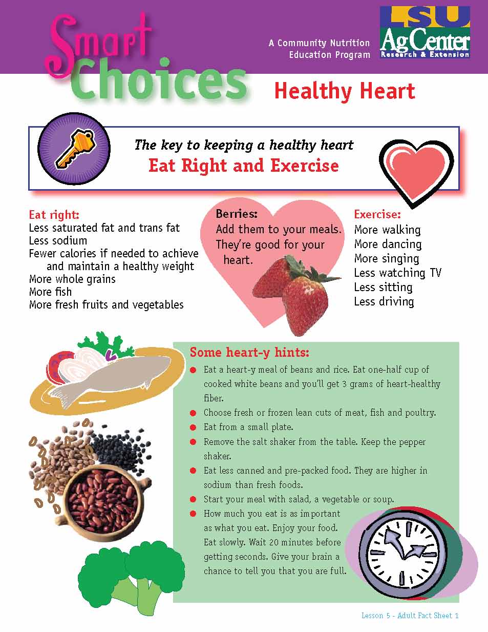 Smart Choices:  Healthy Heart